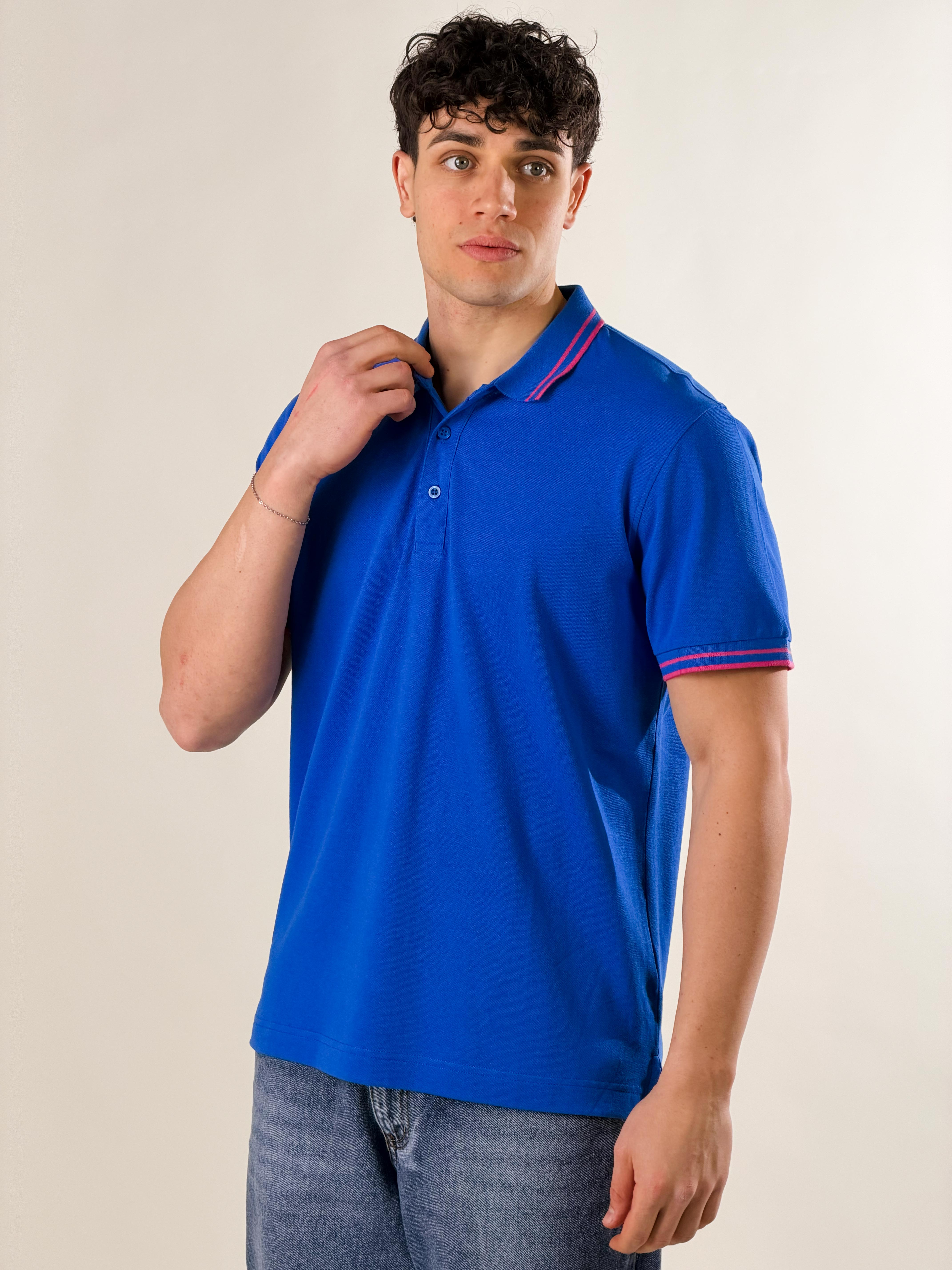 Polo basic |Colore:Blu royal