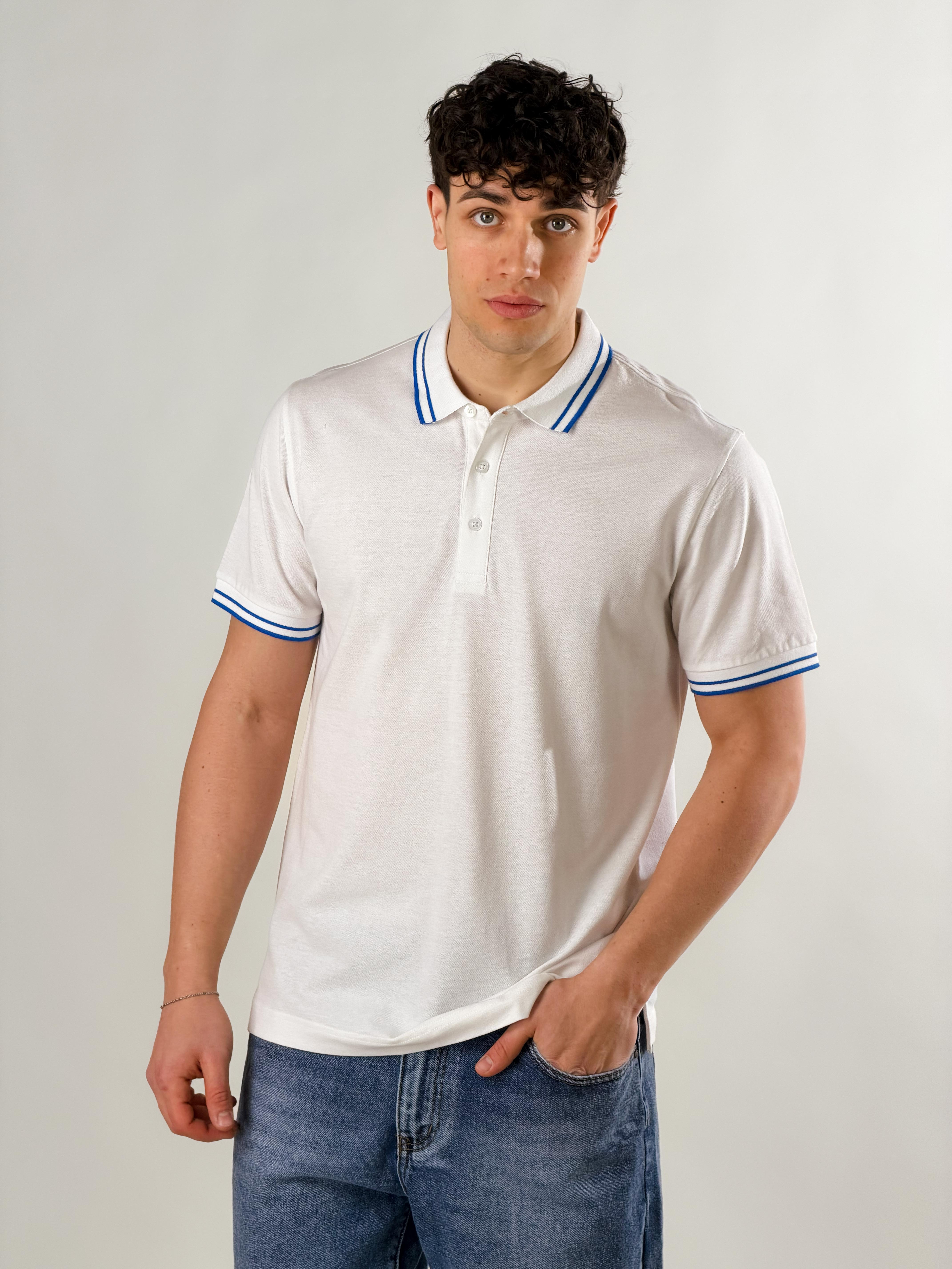 Polo basic |Colore:Bianco