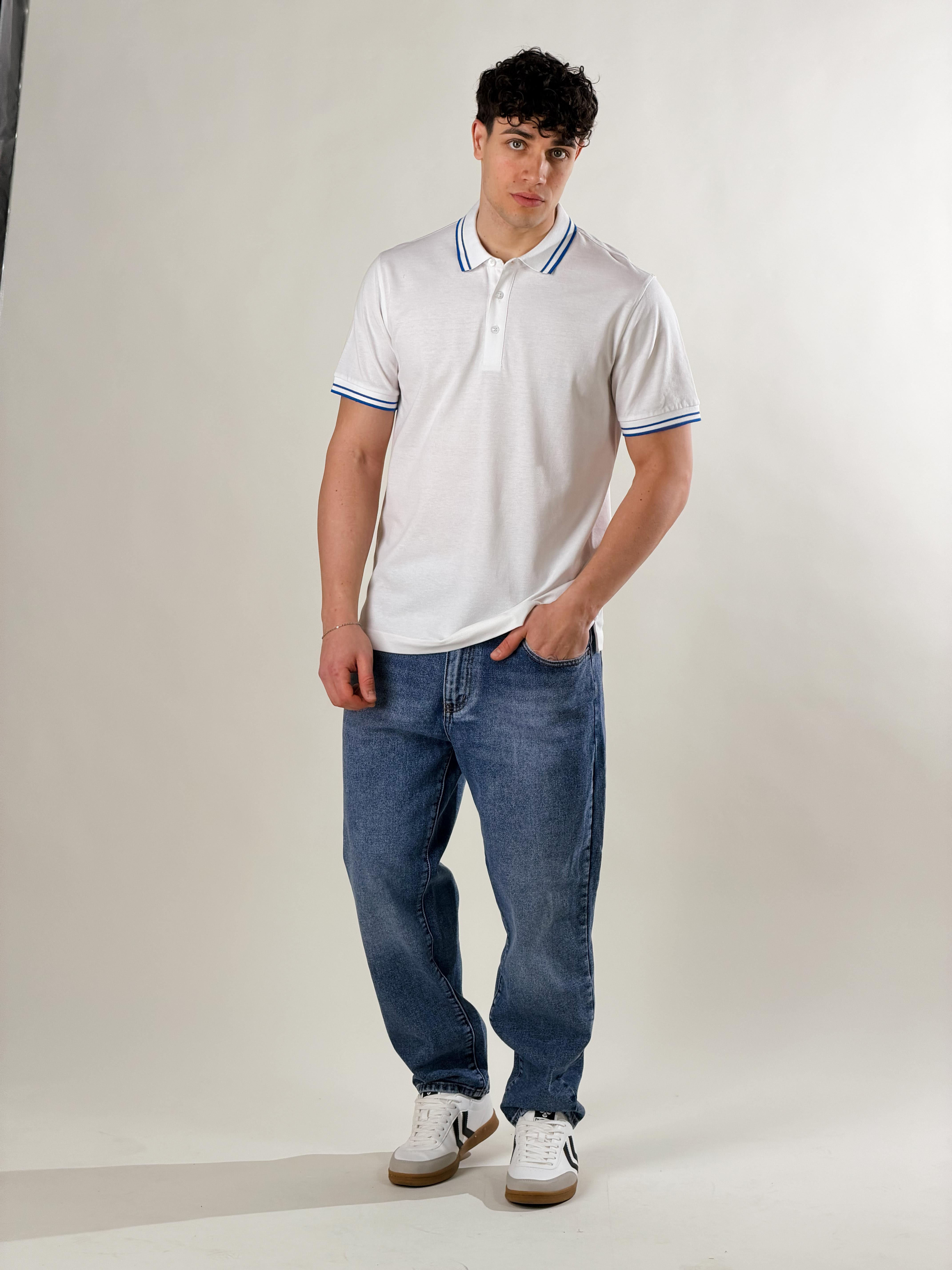 Polo basic |Colore:Bianco