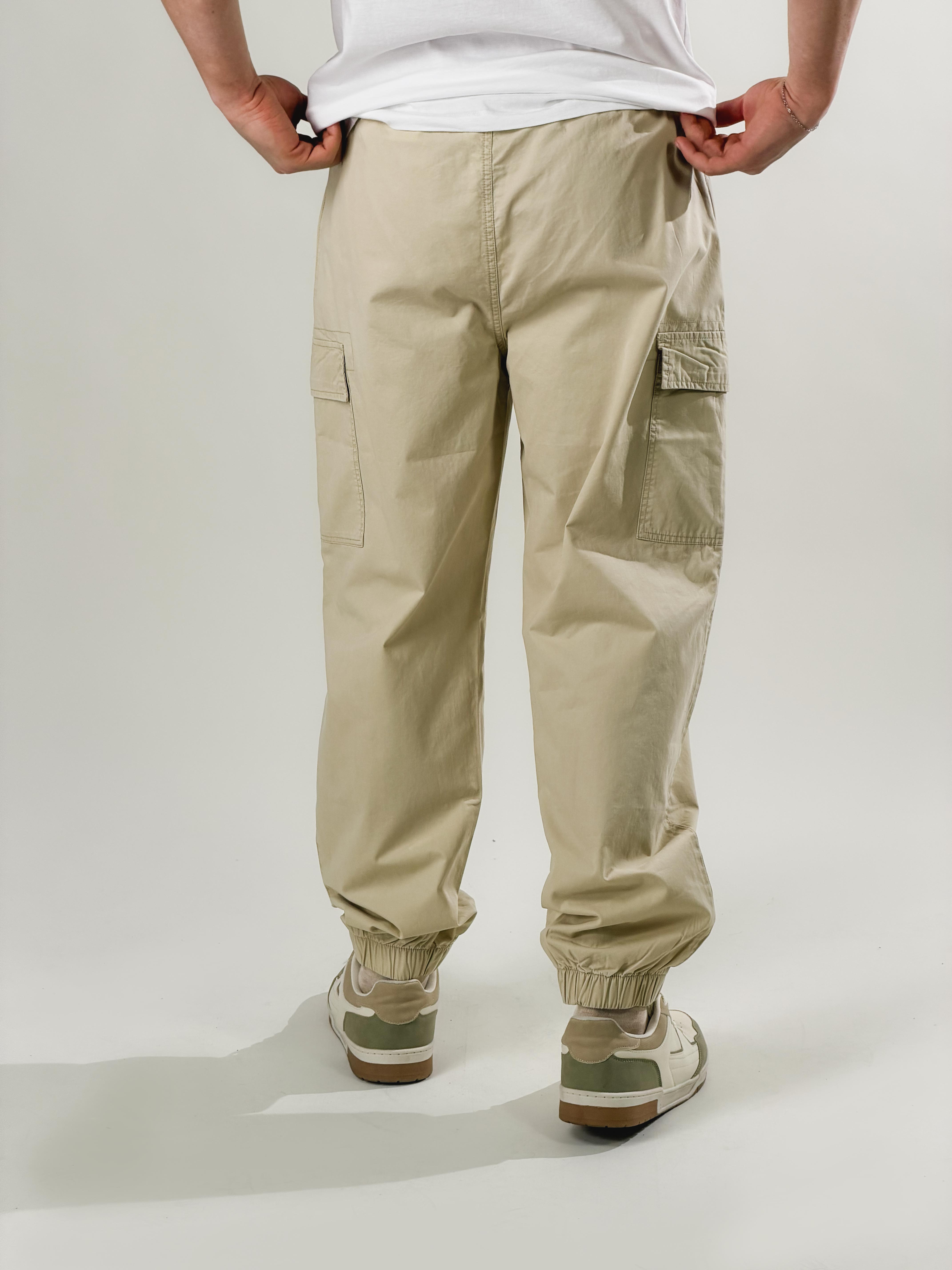 Cargo con tasconi|Colore:Beige