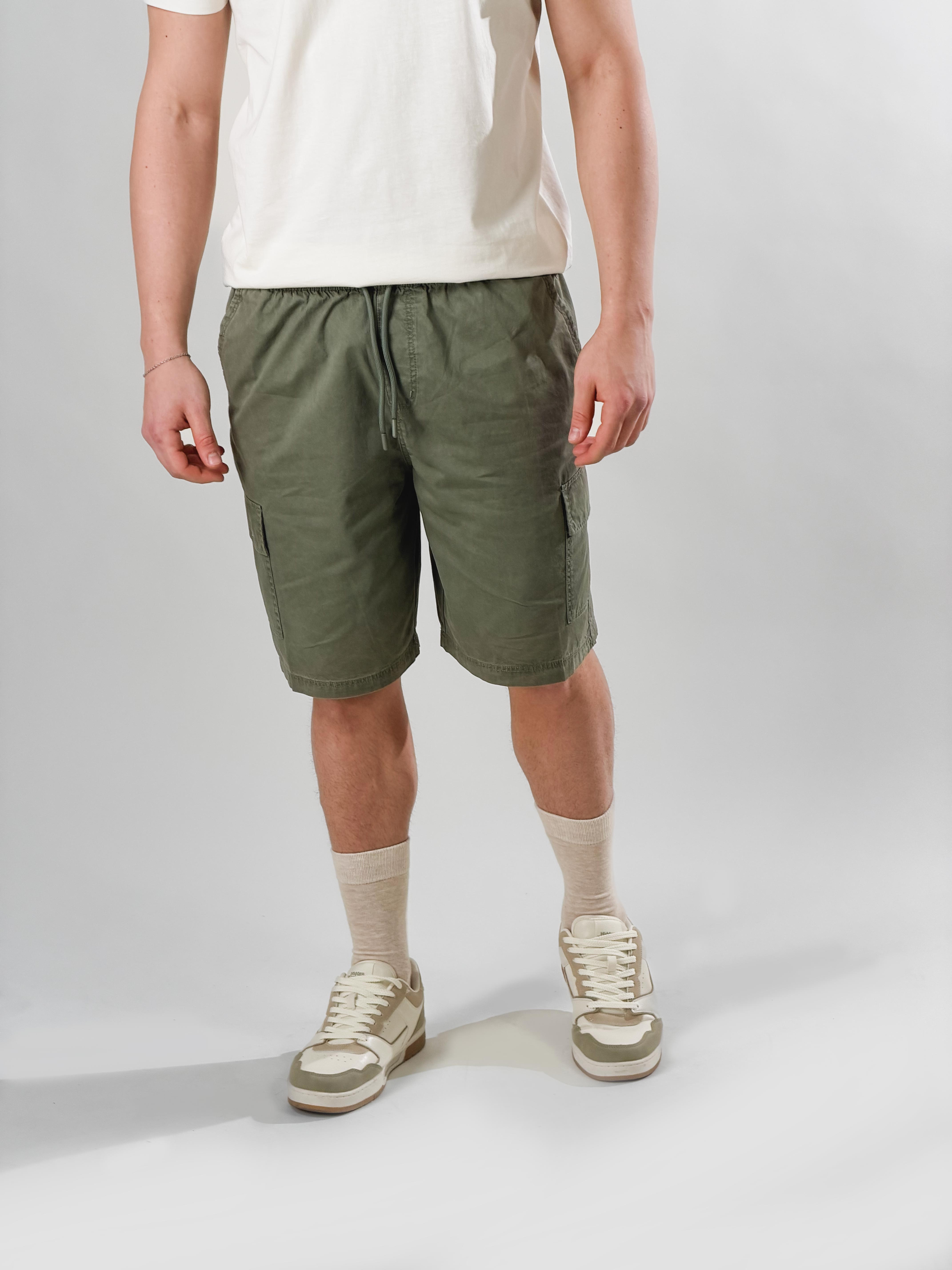 Bermuda Capri|Colore:Verde militare
