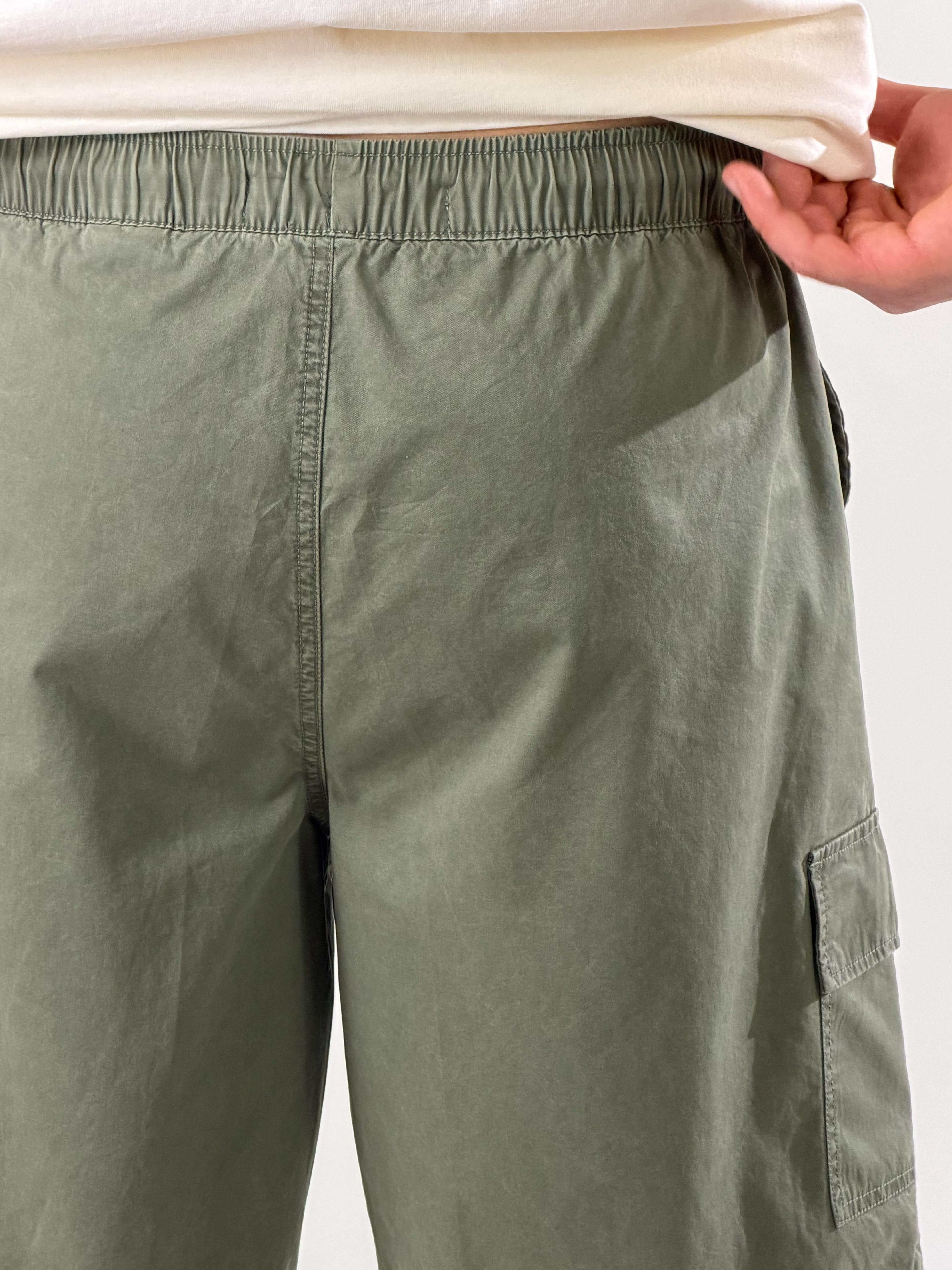 Bermuda Capri|Colore:Verde militare