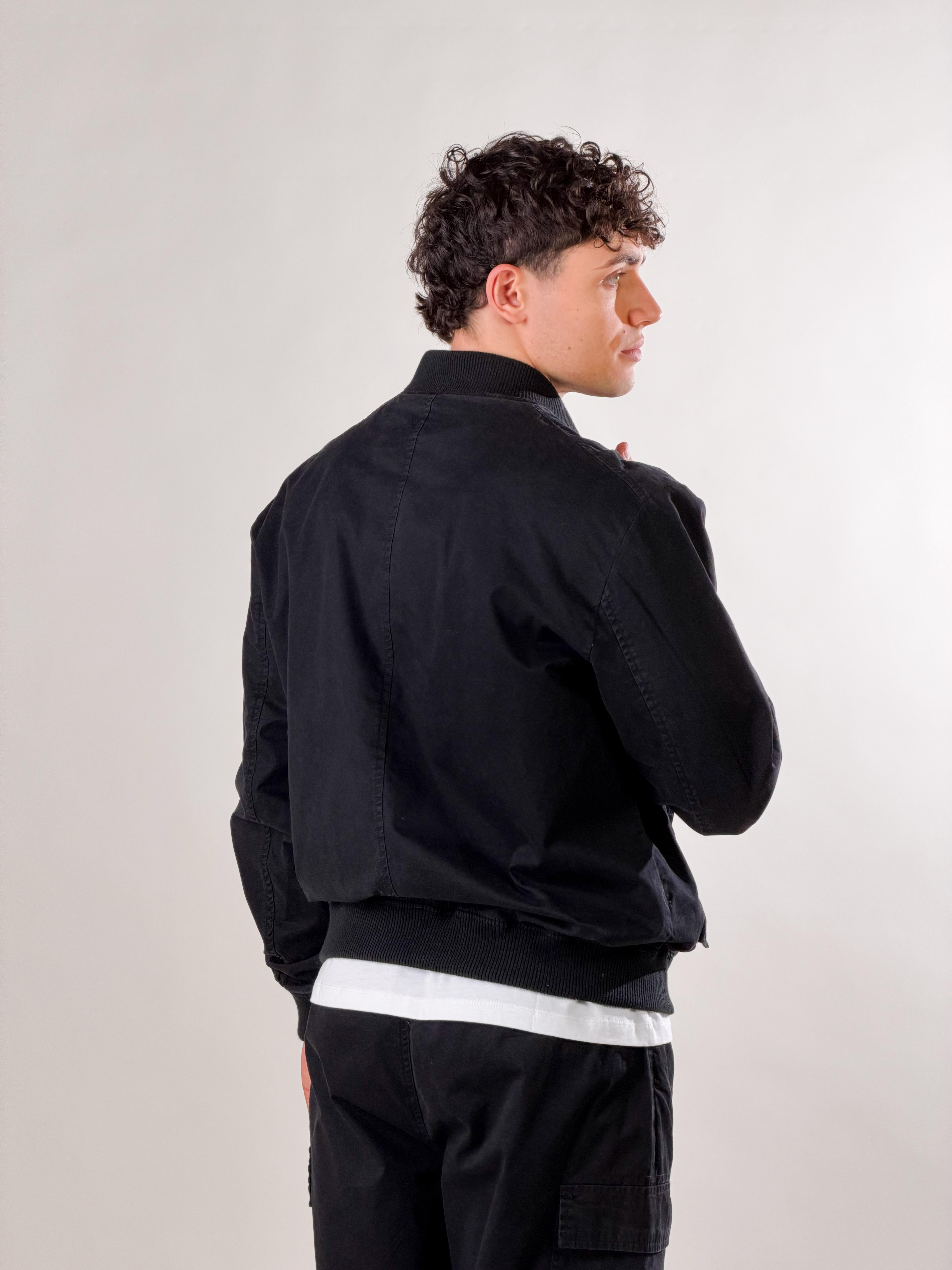 Bomber Military|Colore:Nero