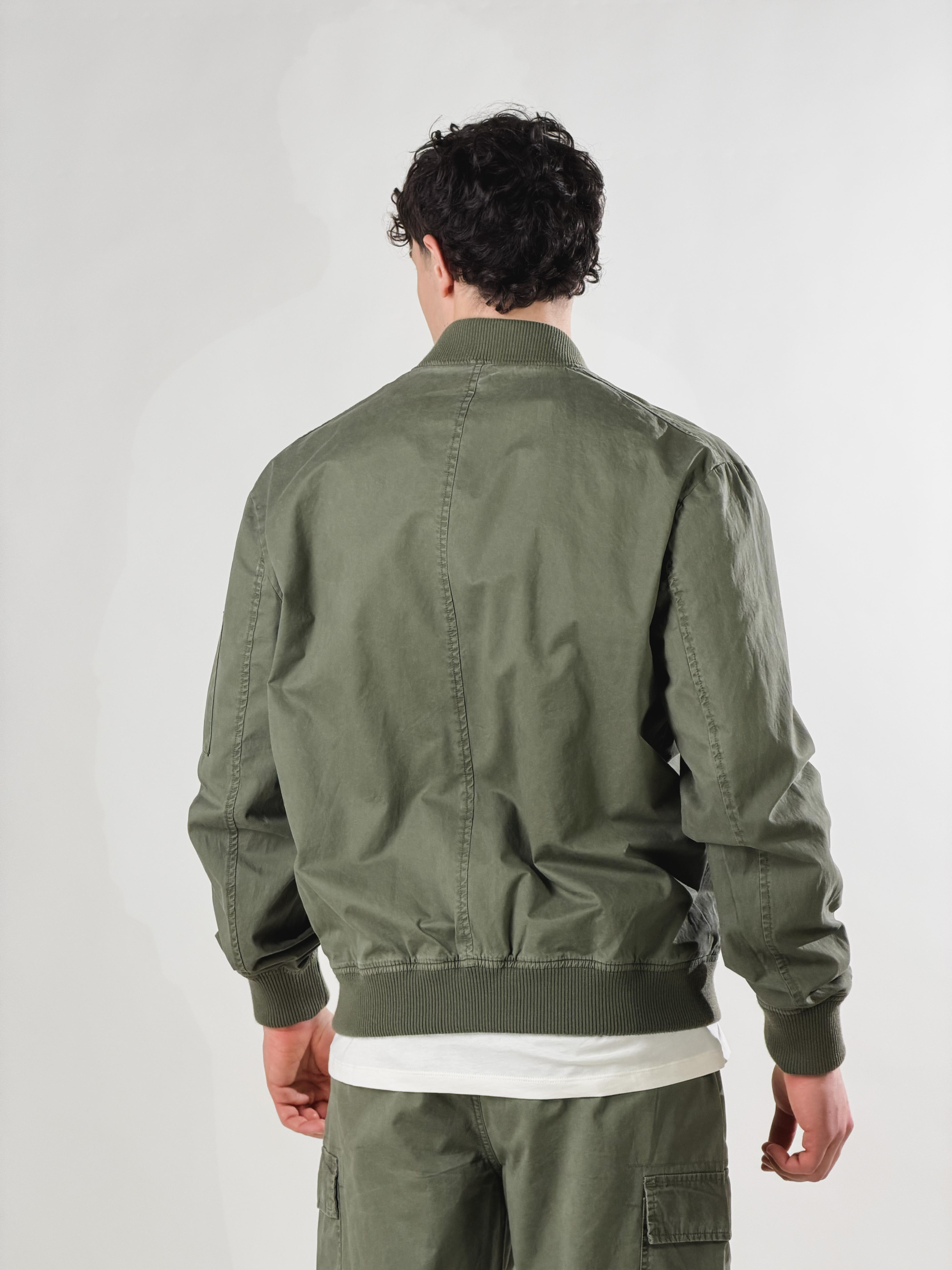 Bomber Military|Colore:Verde militare