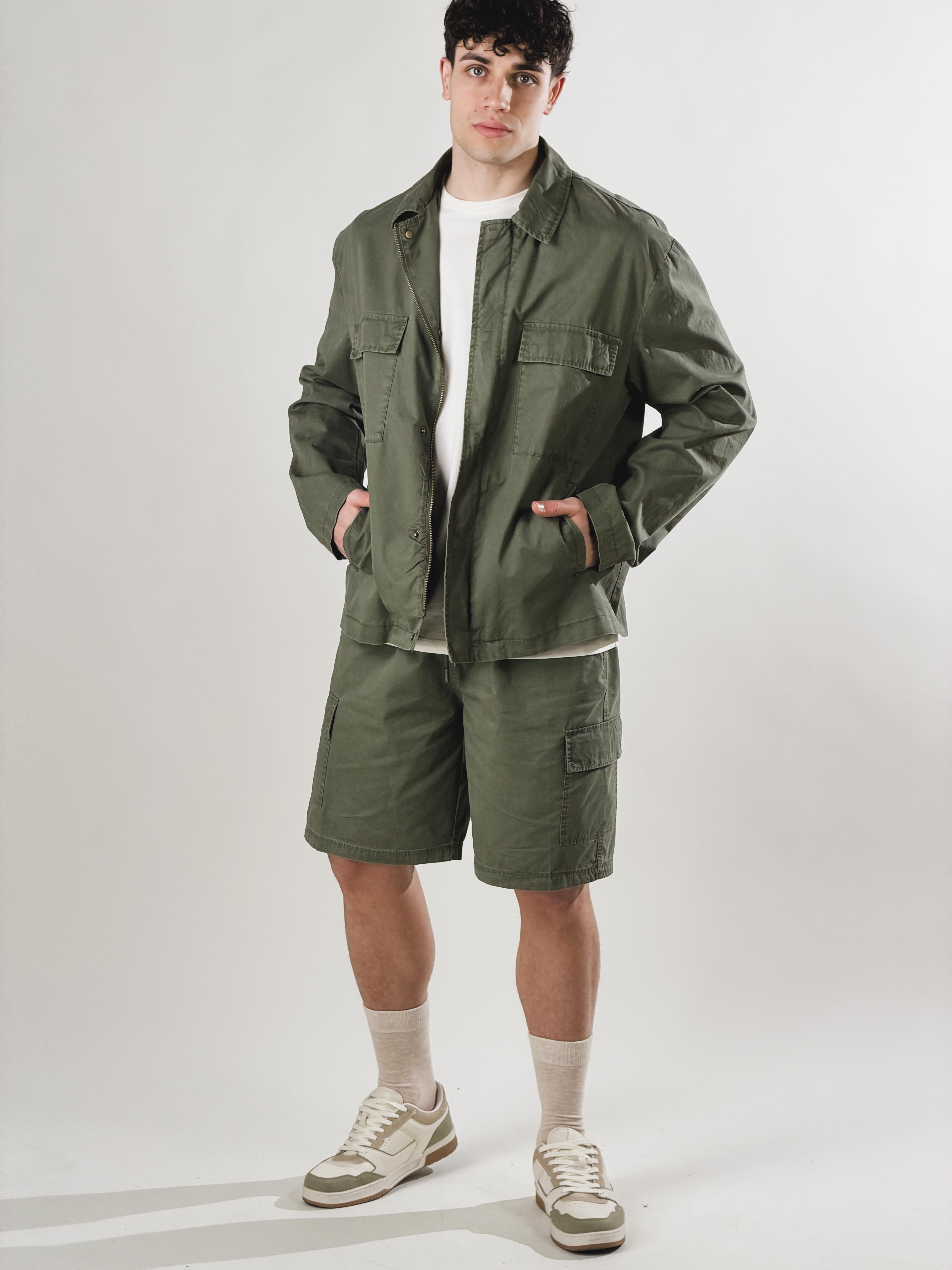 Giacca Miltary|Colore:Verde militare