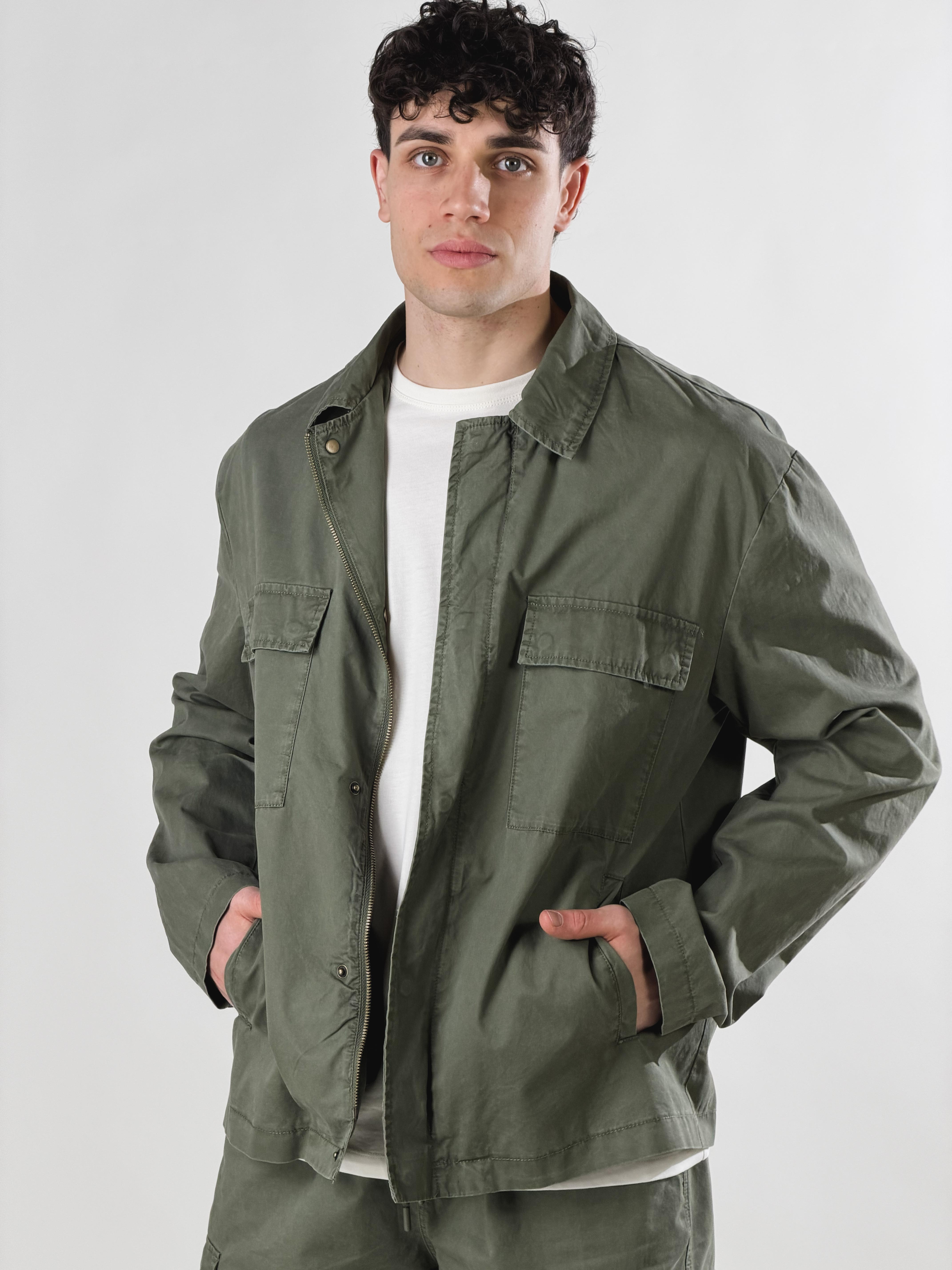 Giacca Miltary|Colore:Verde militare
