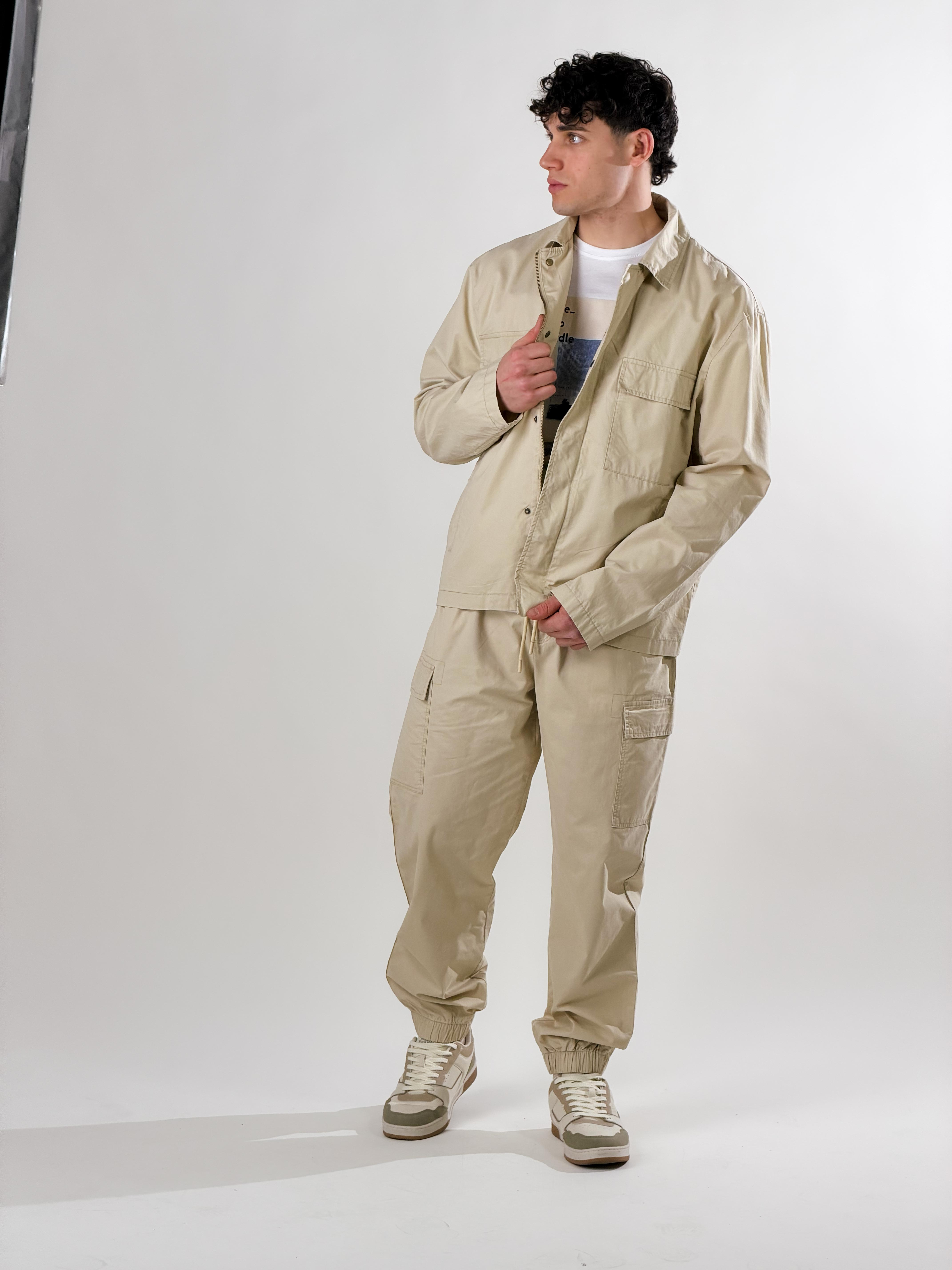 Giacca Miltary|Colore:Beige