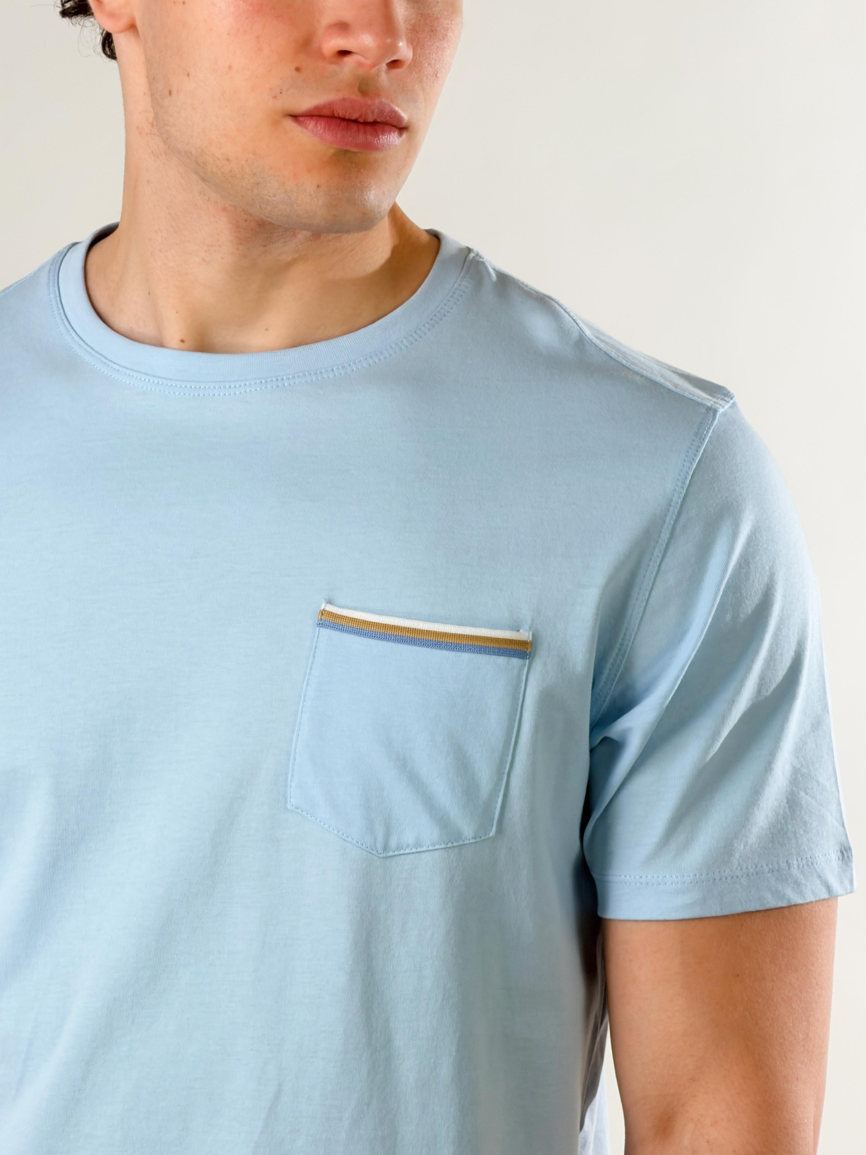 T-shirt taschino basie fiit|Colore:Polvere