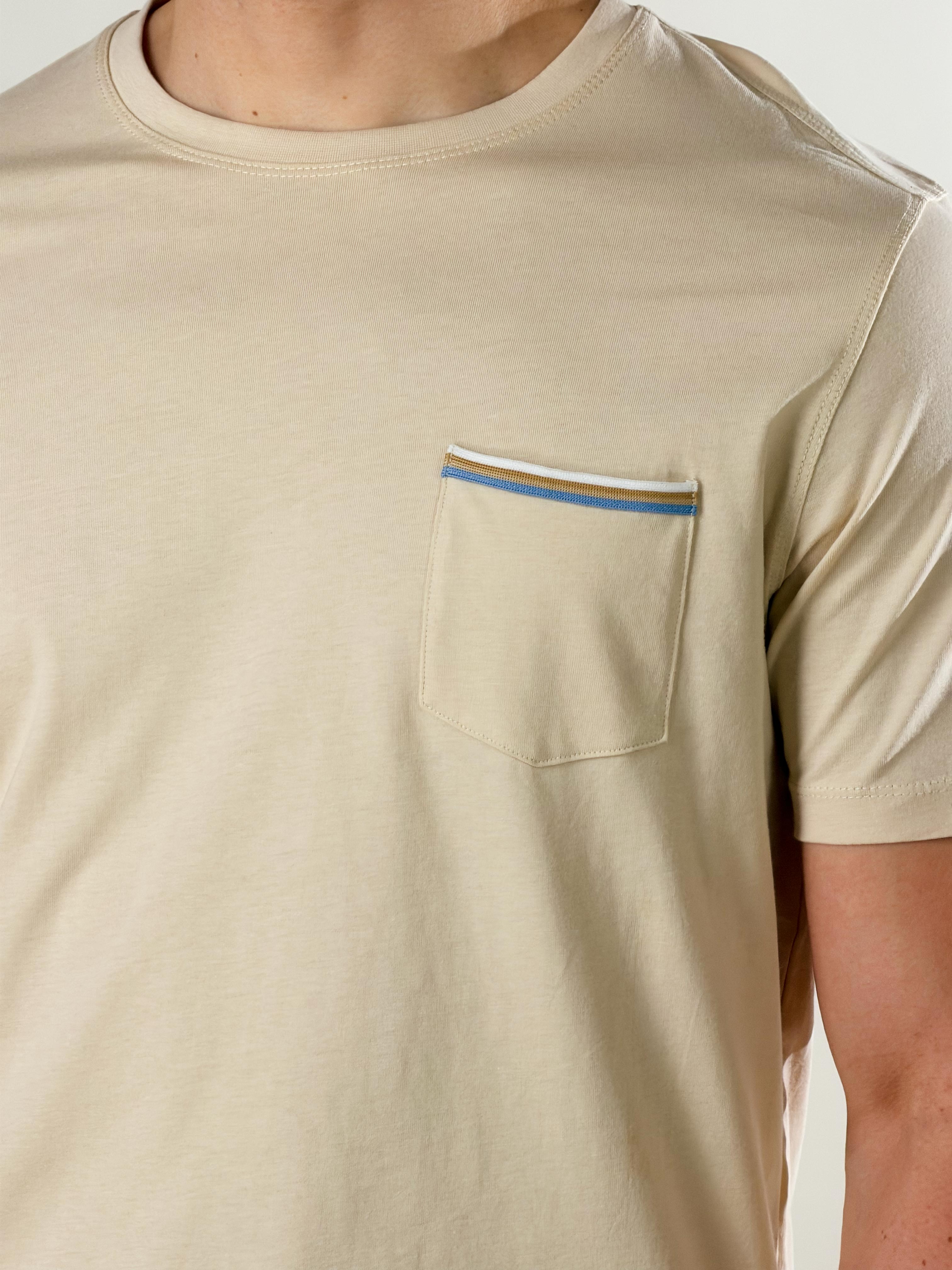 T-shirt taschino basie fiit|Colore:Beige