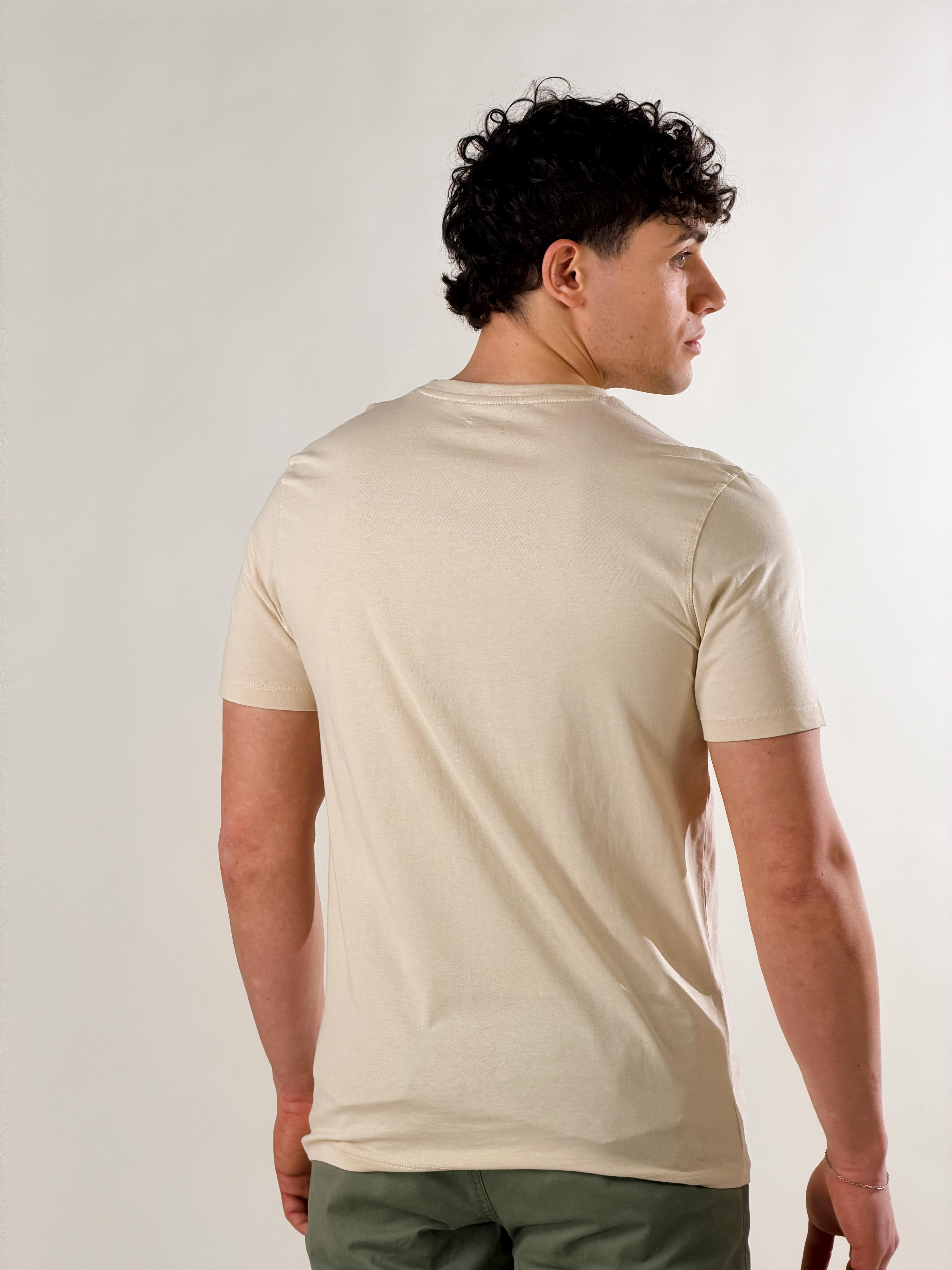 T-shirt taschino basie fiit|Colore:Beige