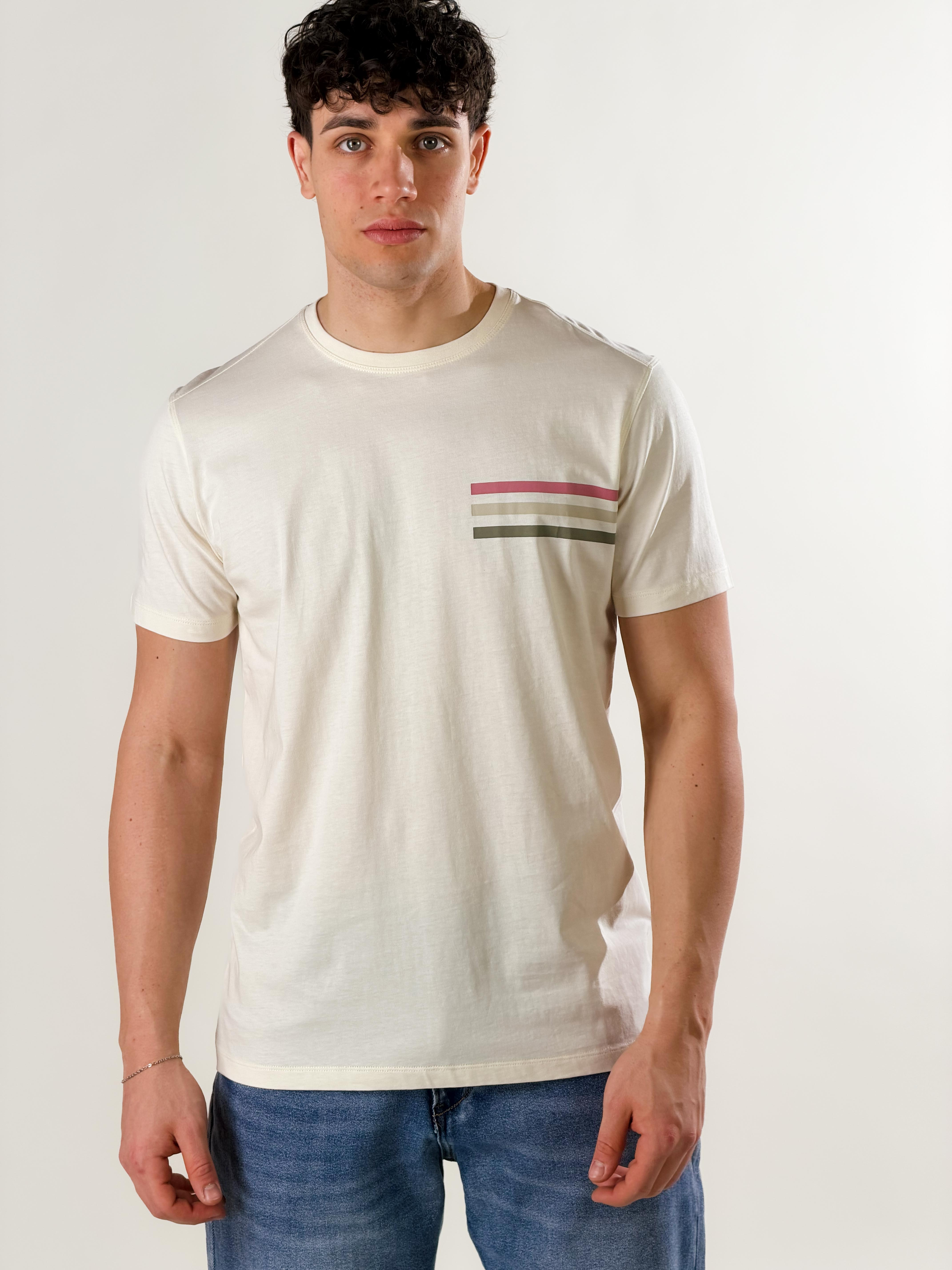 T-Shirt Urban basie fit|Colore:Burro