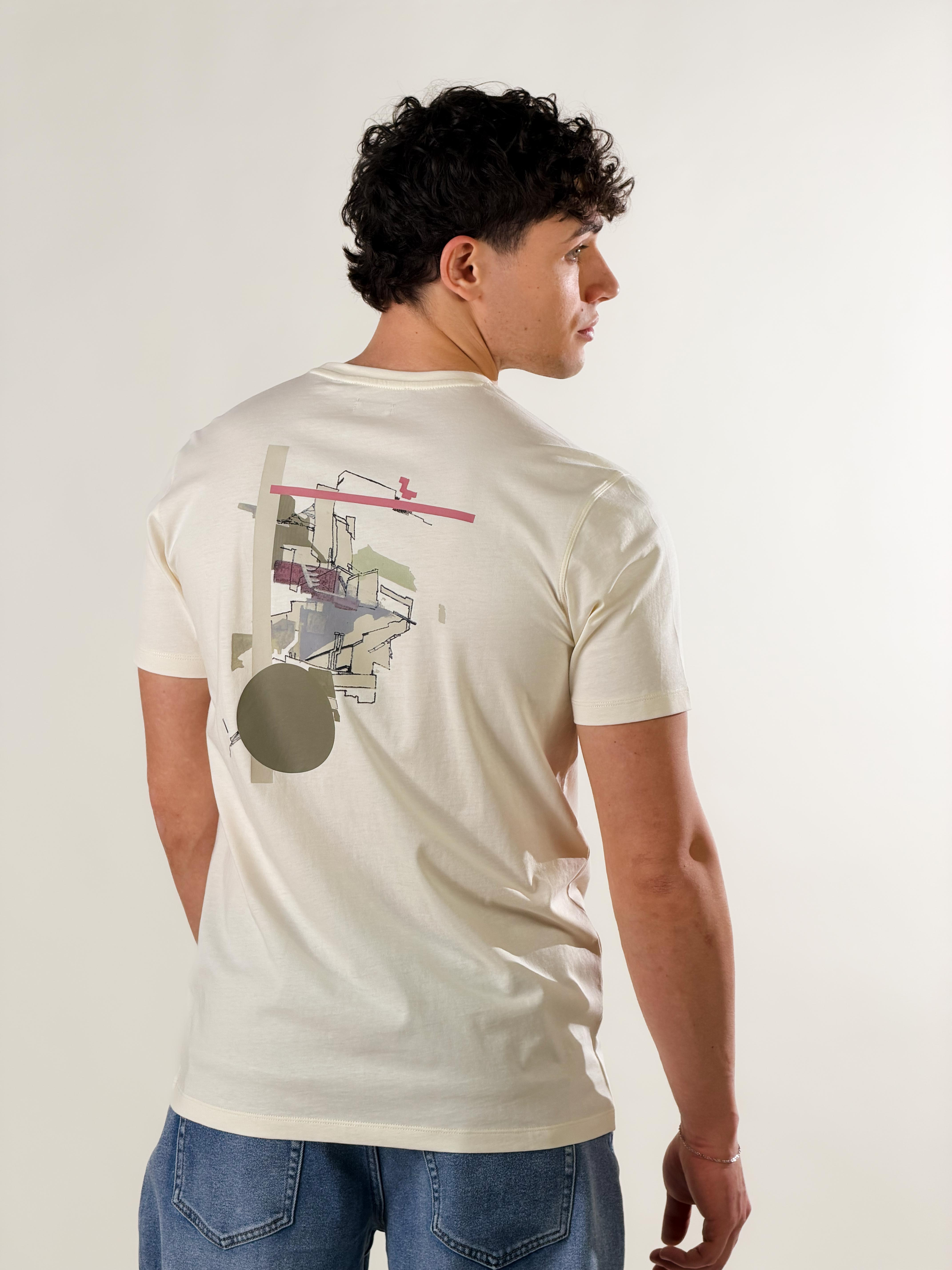 T-Shirt Urban basie fit|Colore:Burro