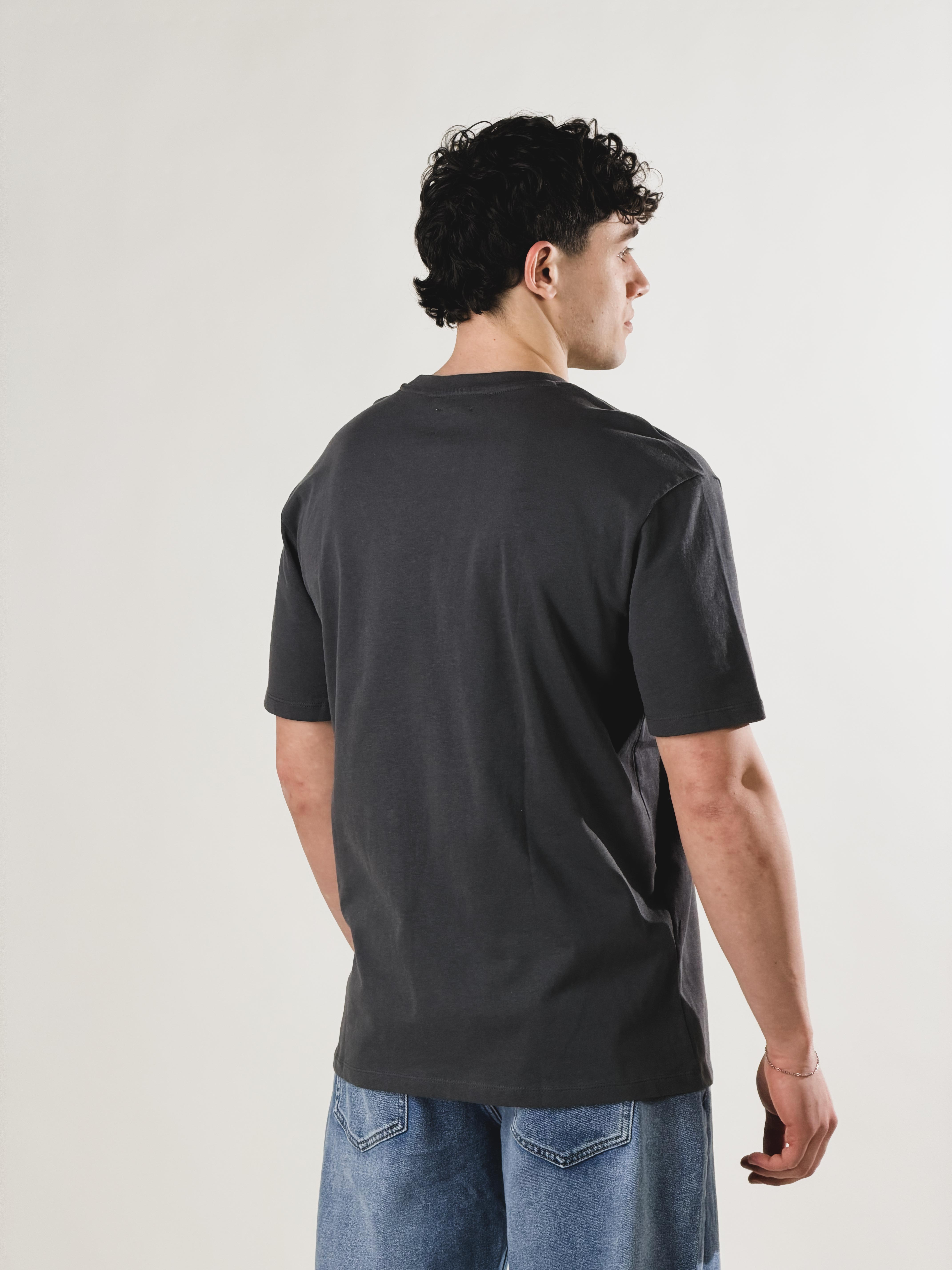 T-Shirt Miami loose fit|Colore:Piombo