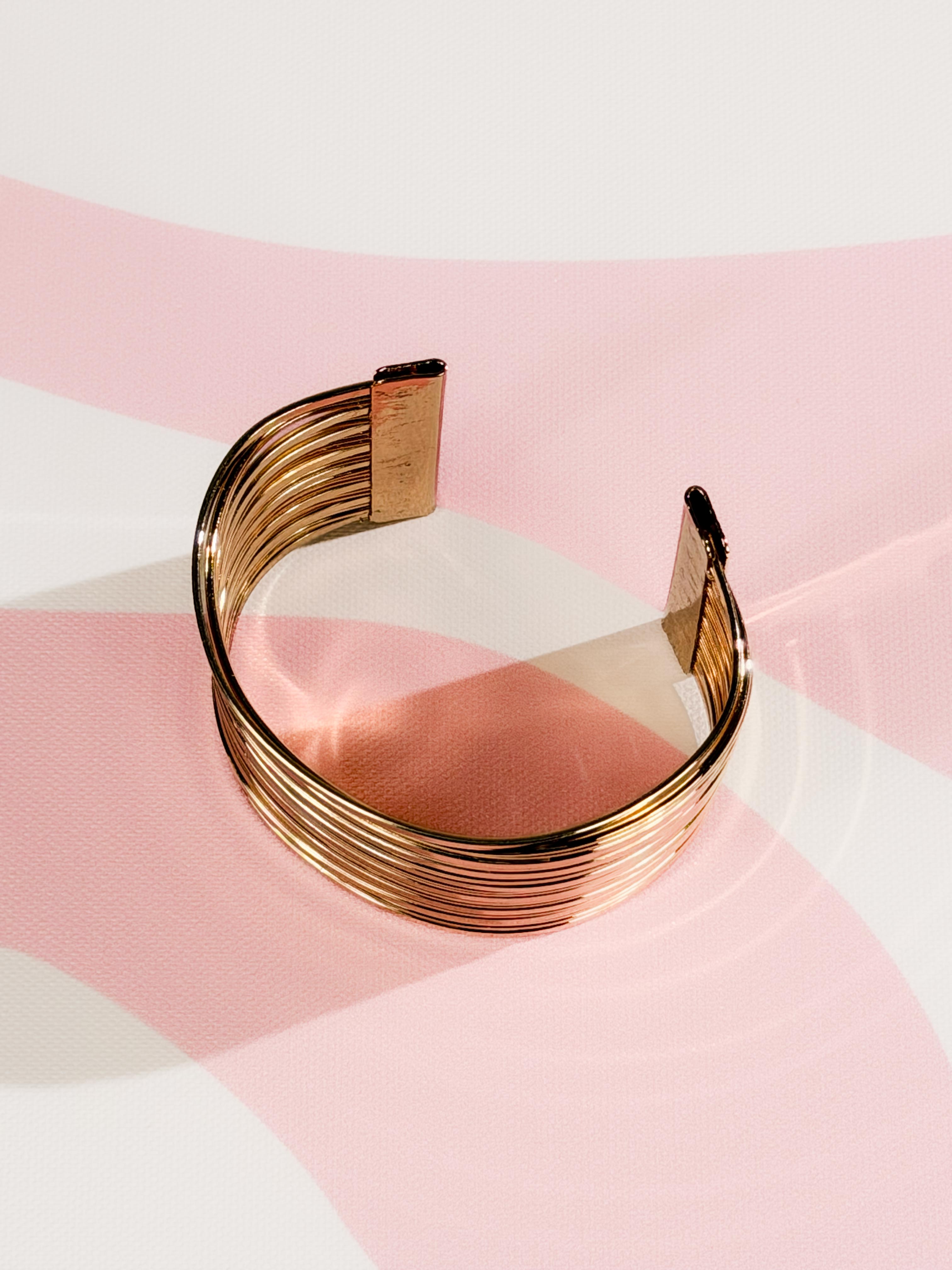 Bracciale cuff medio|Colore:Oro