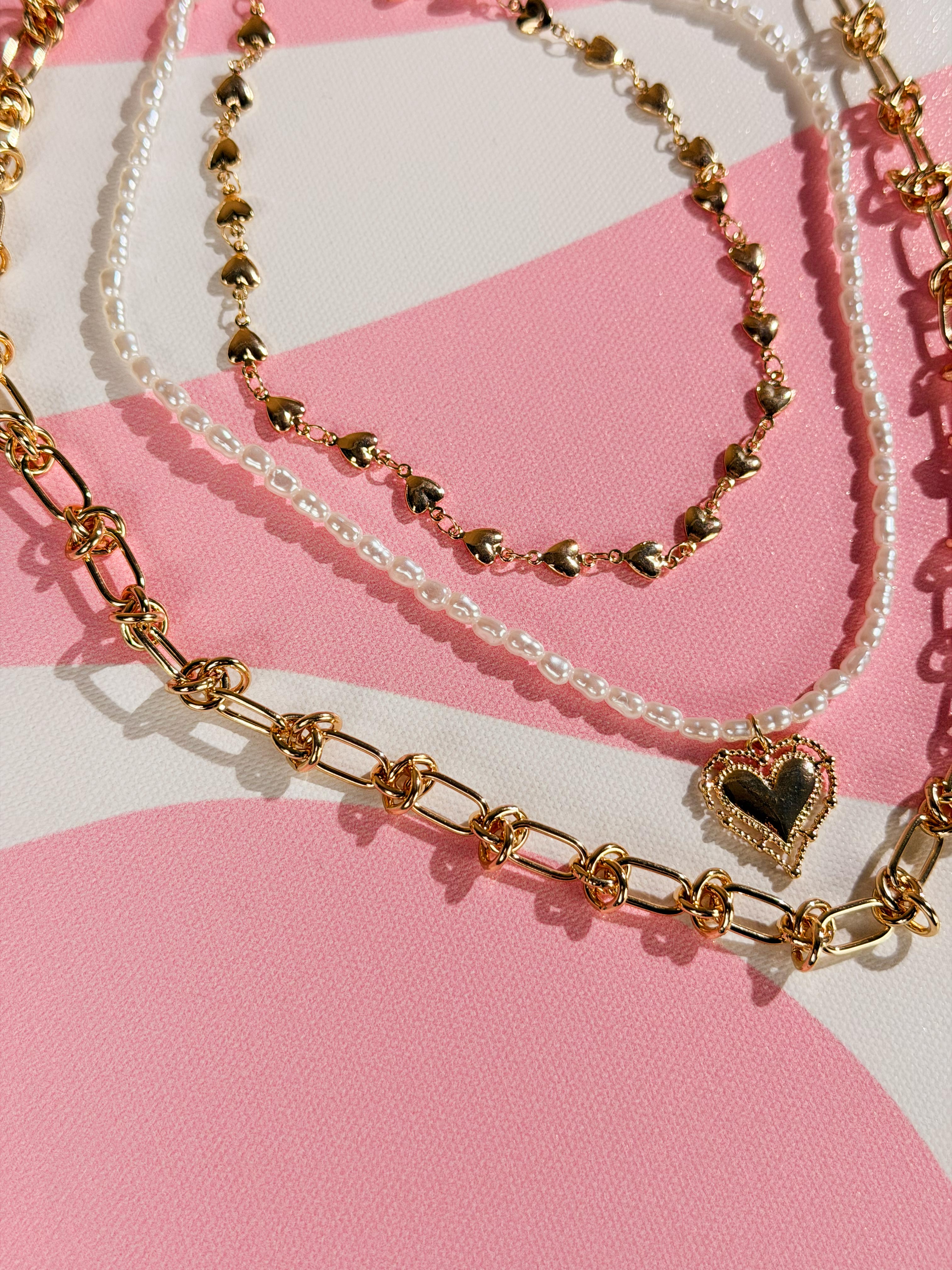 Tris Collana Rosario|Colore:Oro