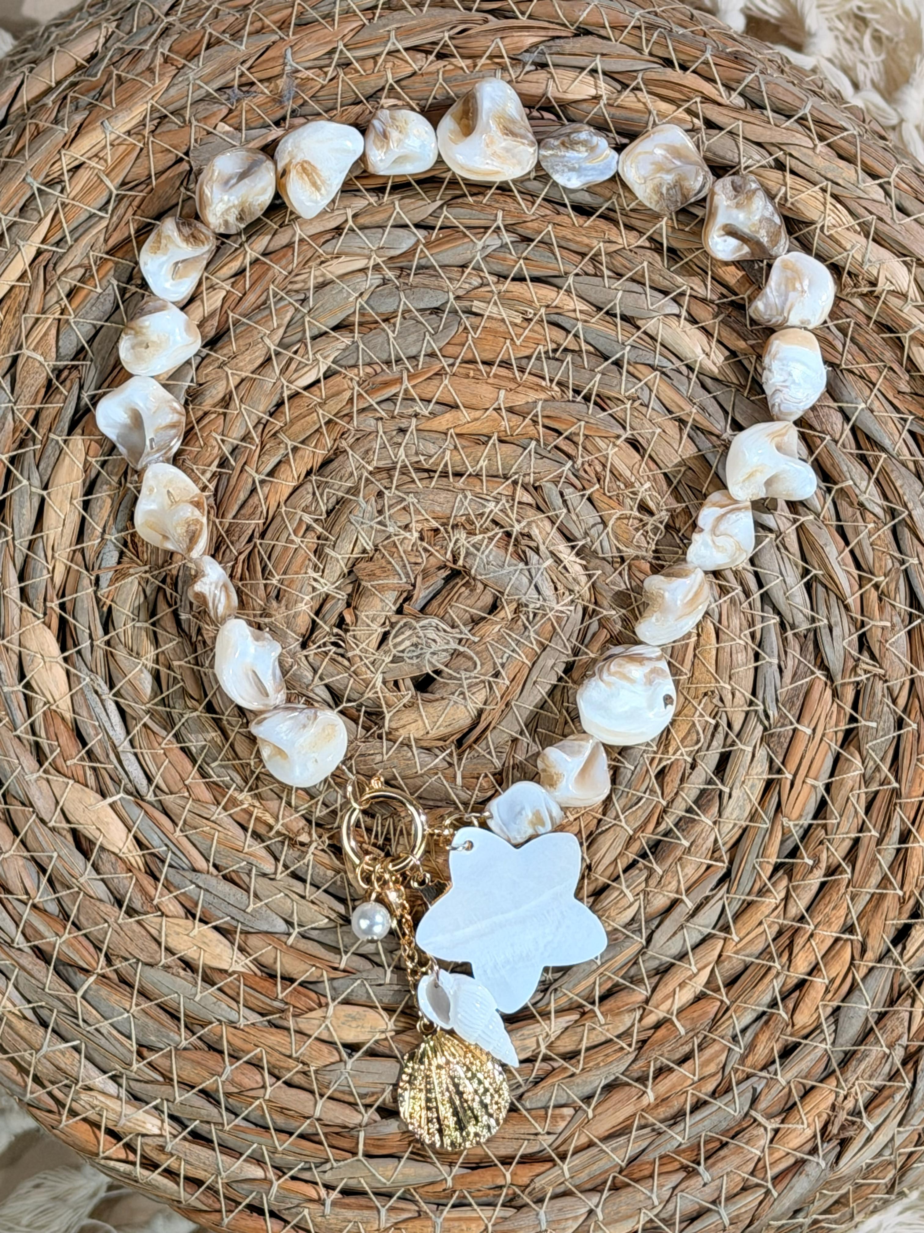 Collana Conchiglie|Colore:Oro