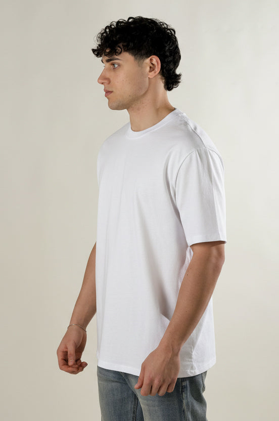 T-Shirt Miami loose fit|Colore:Bianco