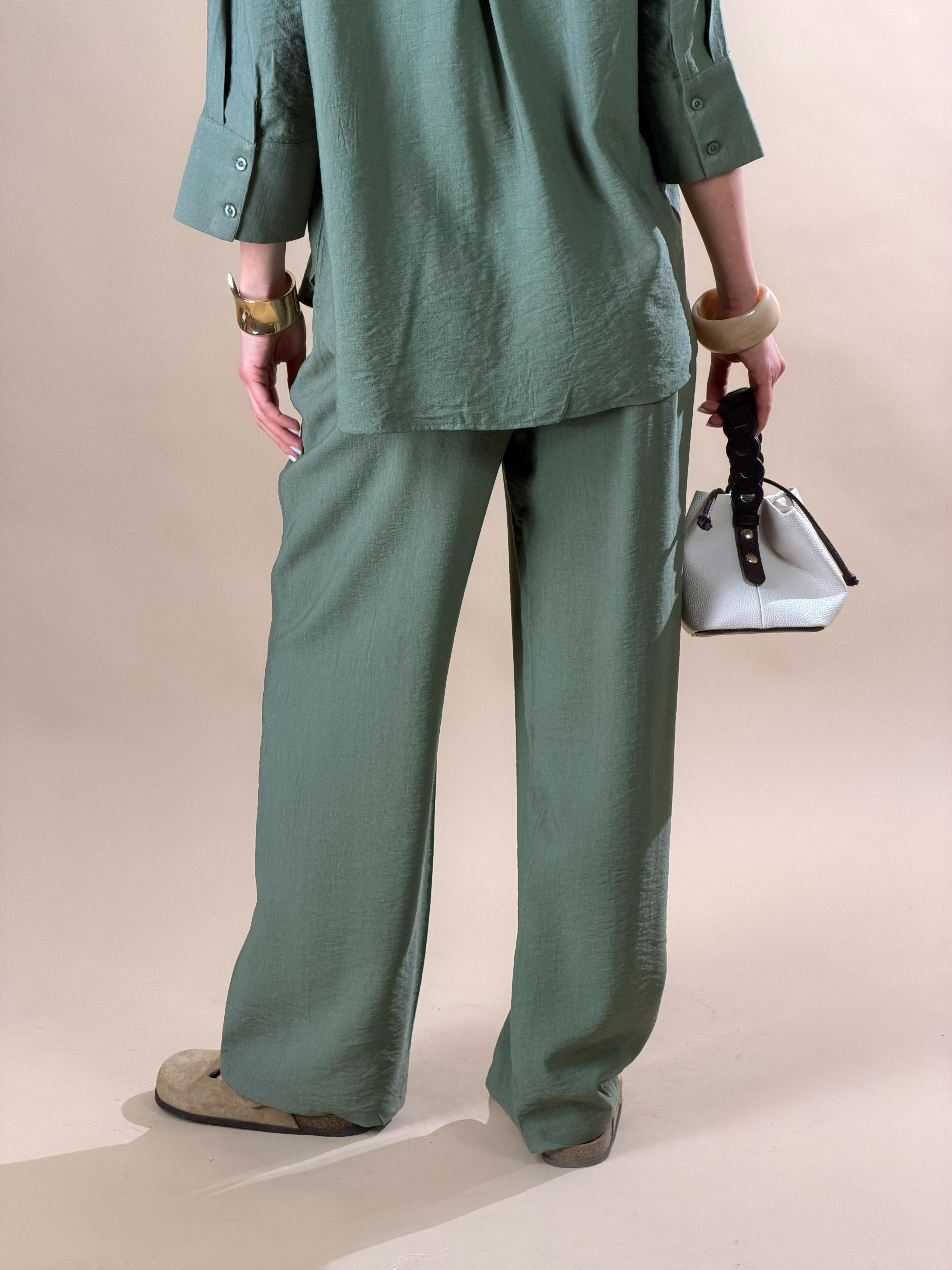 Pantalaccio Amalfi|Colore:Verde militare