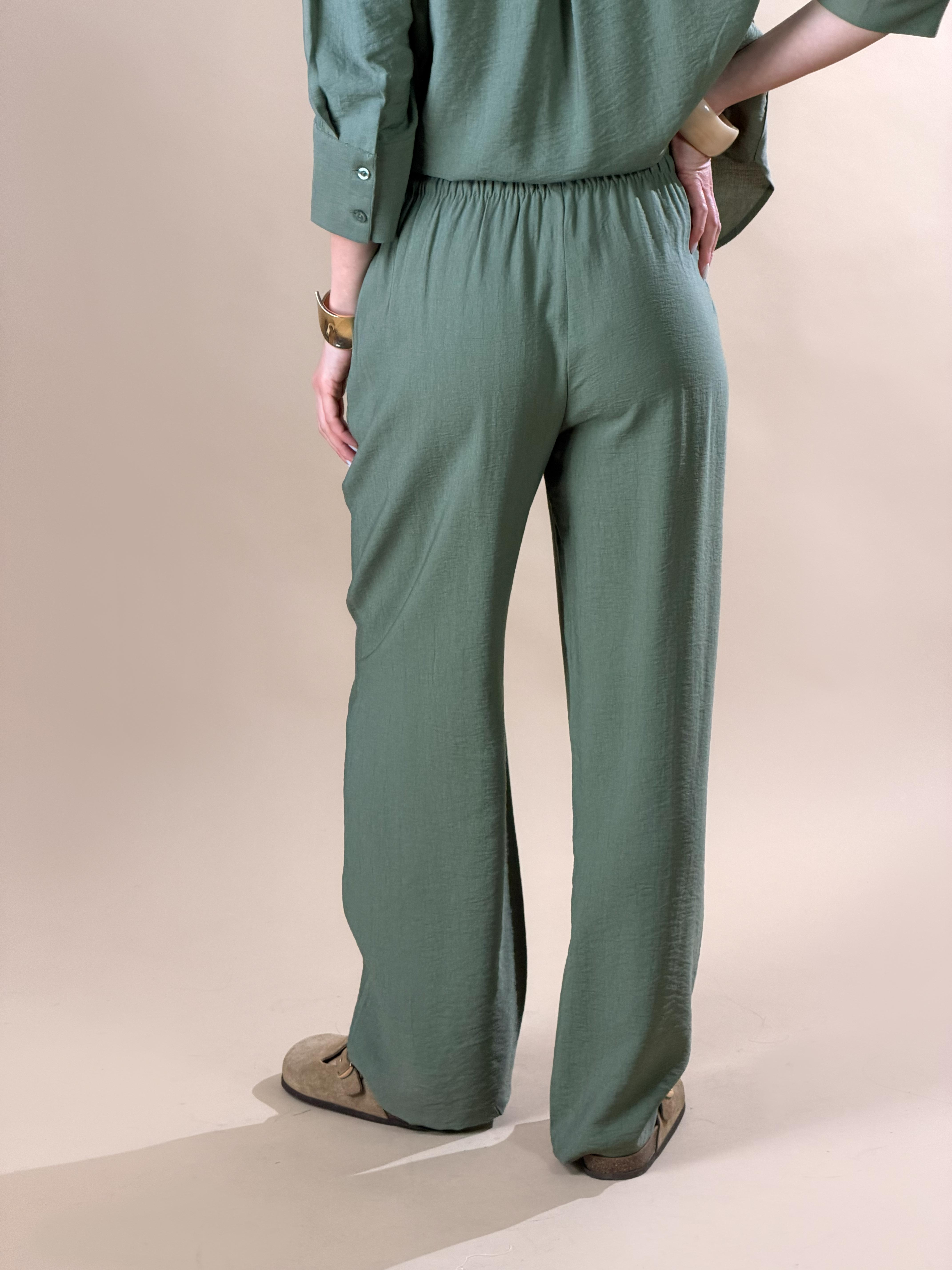Pantalaccio Amalfi|Colore:Verde militare