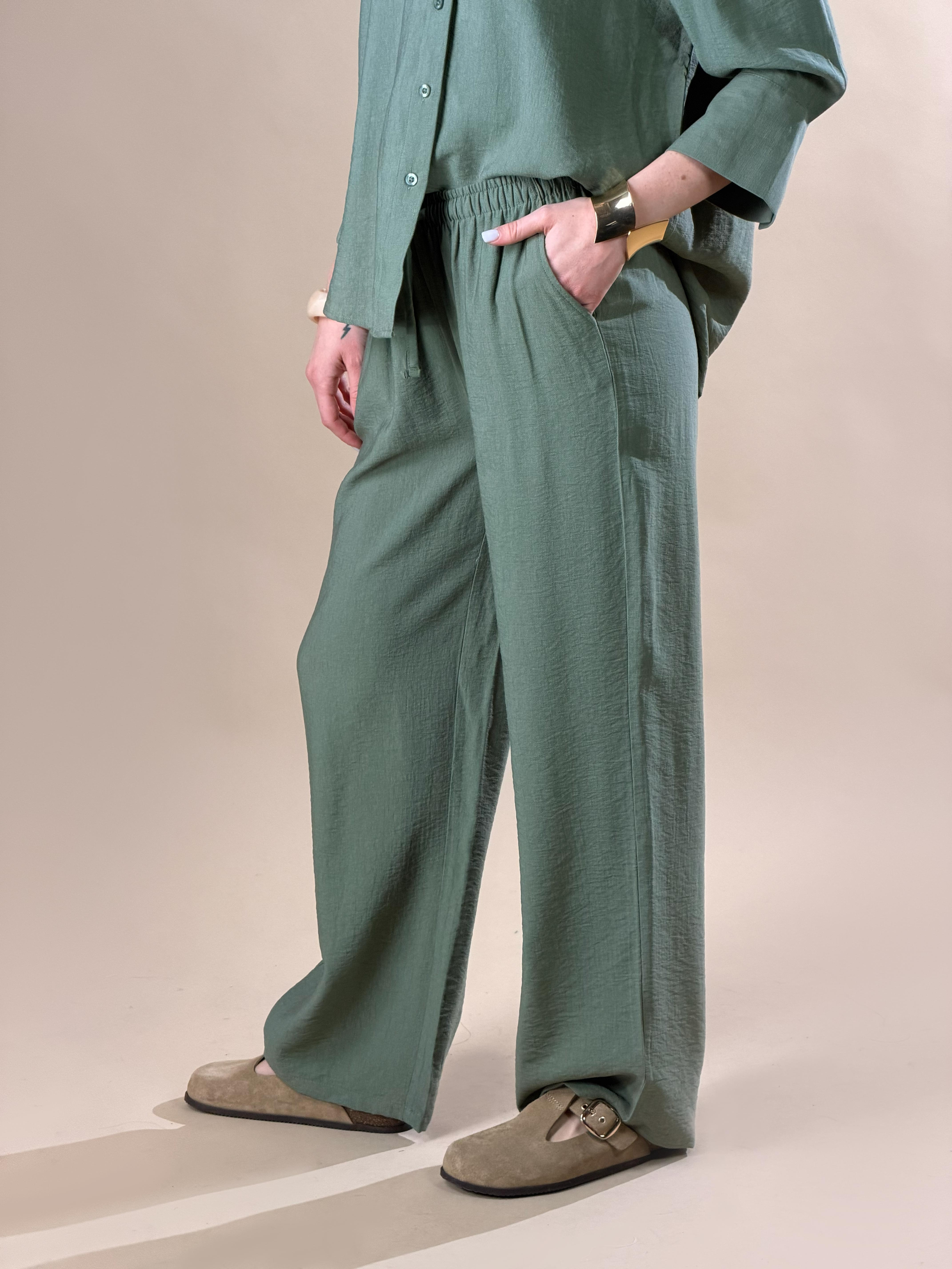 Pantalaccio Amalfi|Colore:Verde militare
