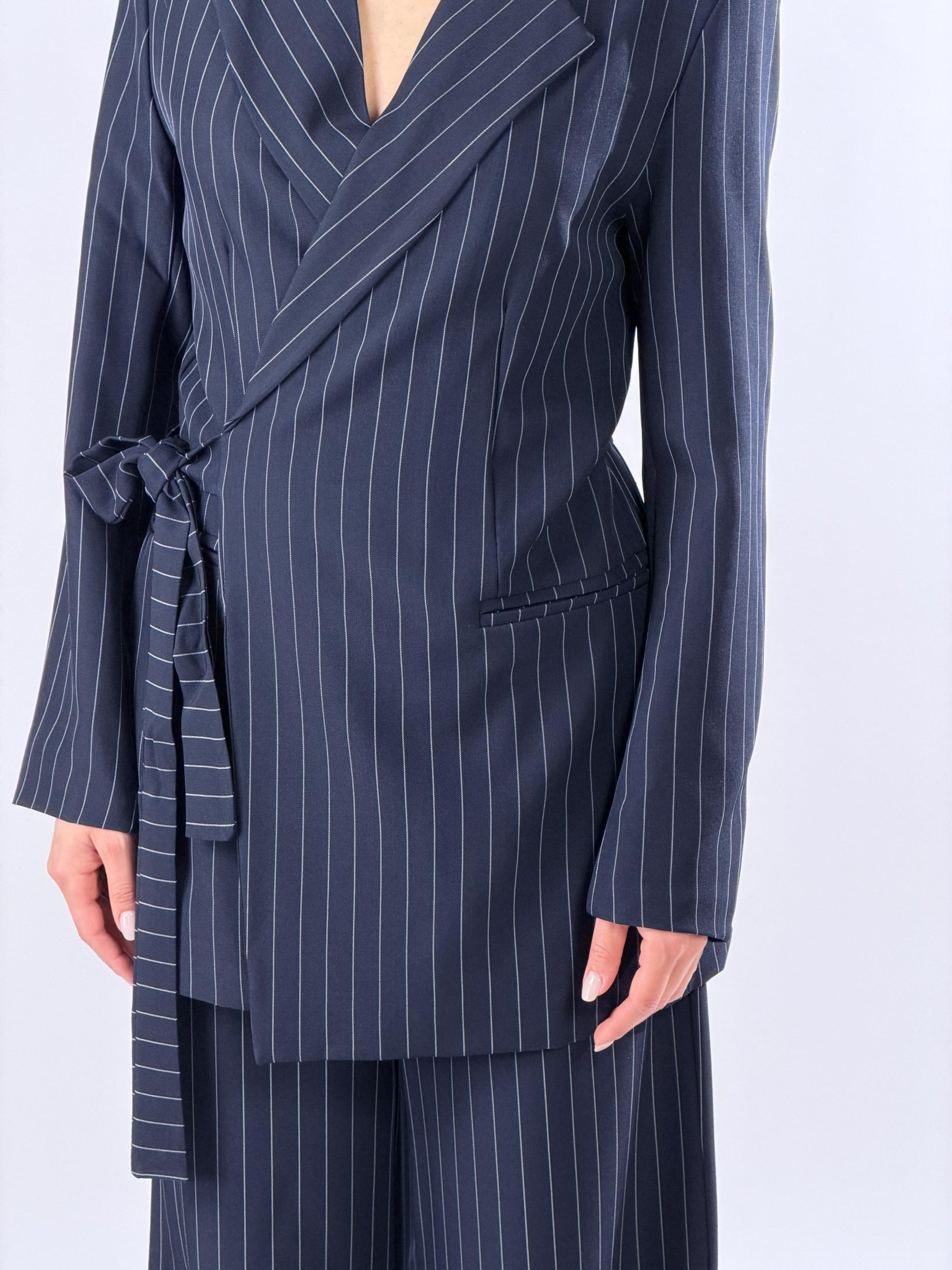 Tailleur Kimono|Colore:Blu