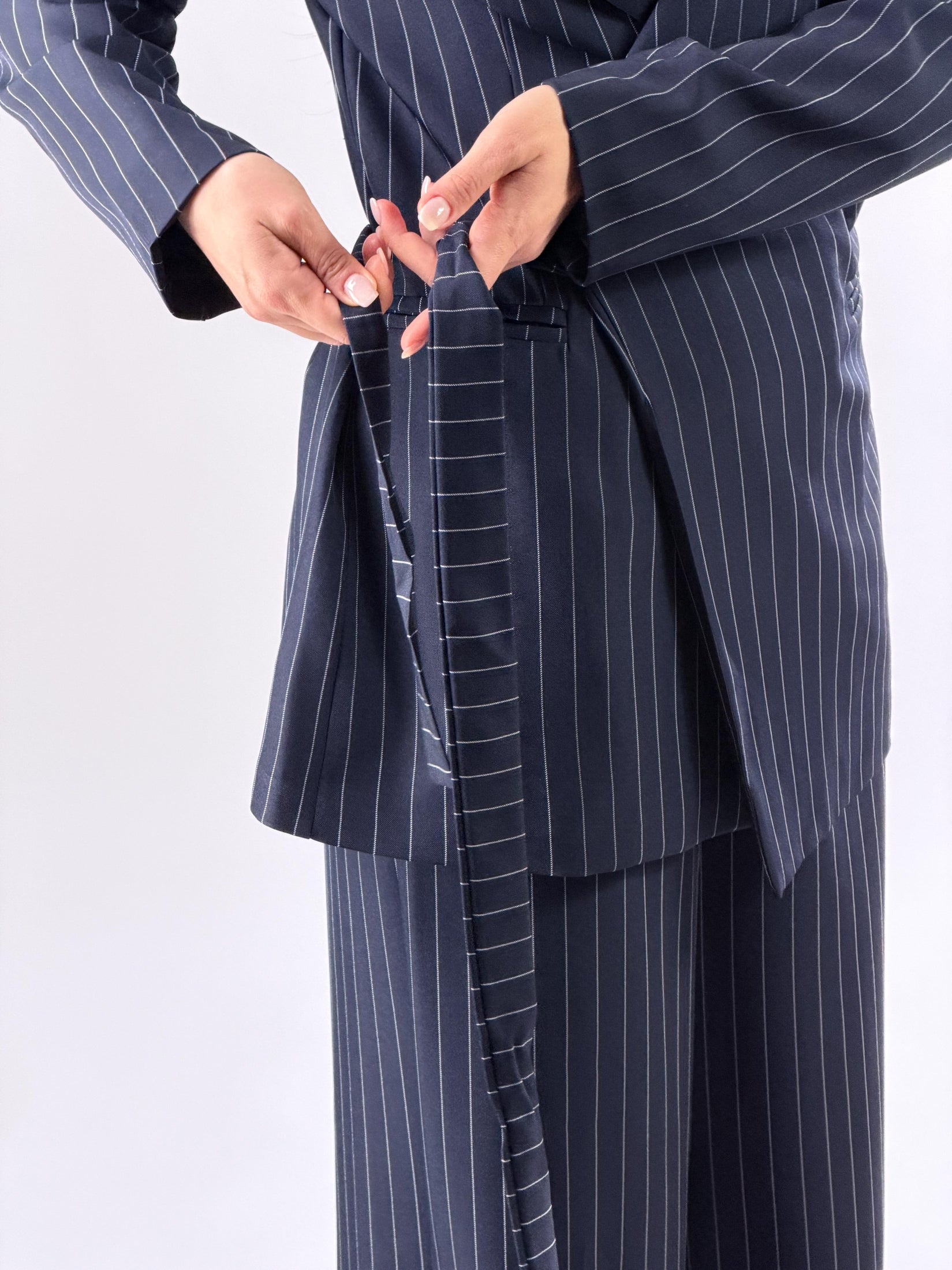 Tailleur Kimono|Colore:Blu