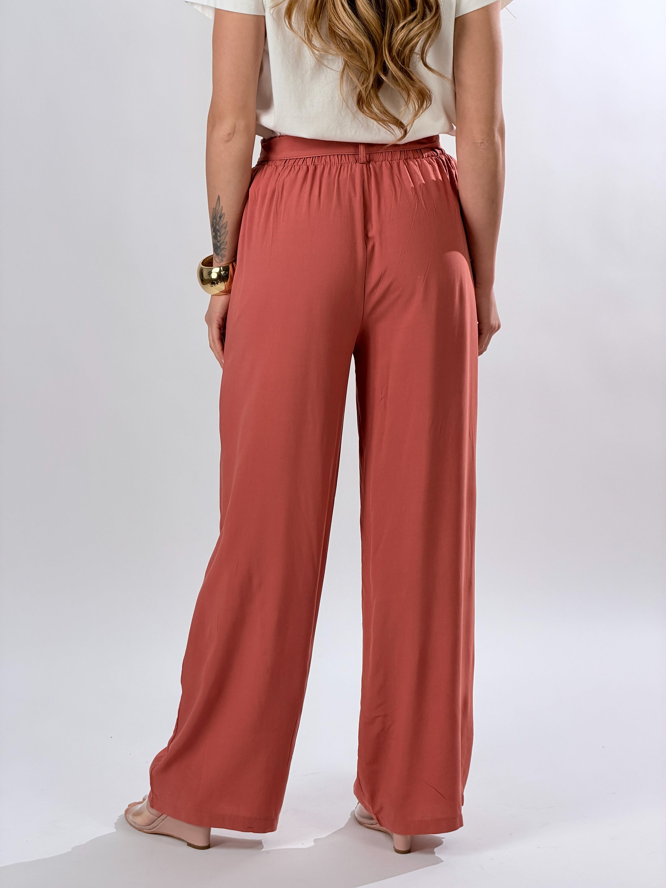 Pantalone Lisbona|Colore:Terracotta