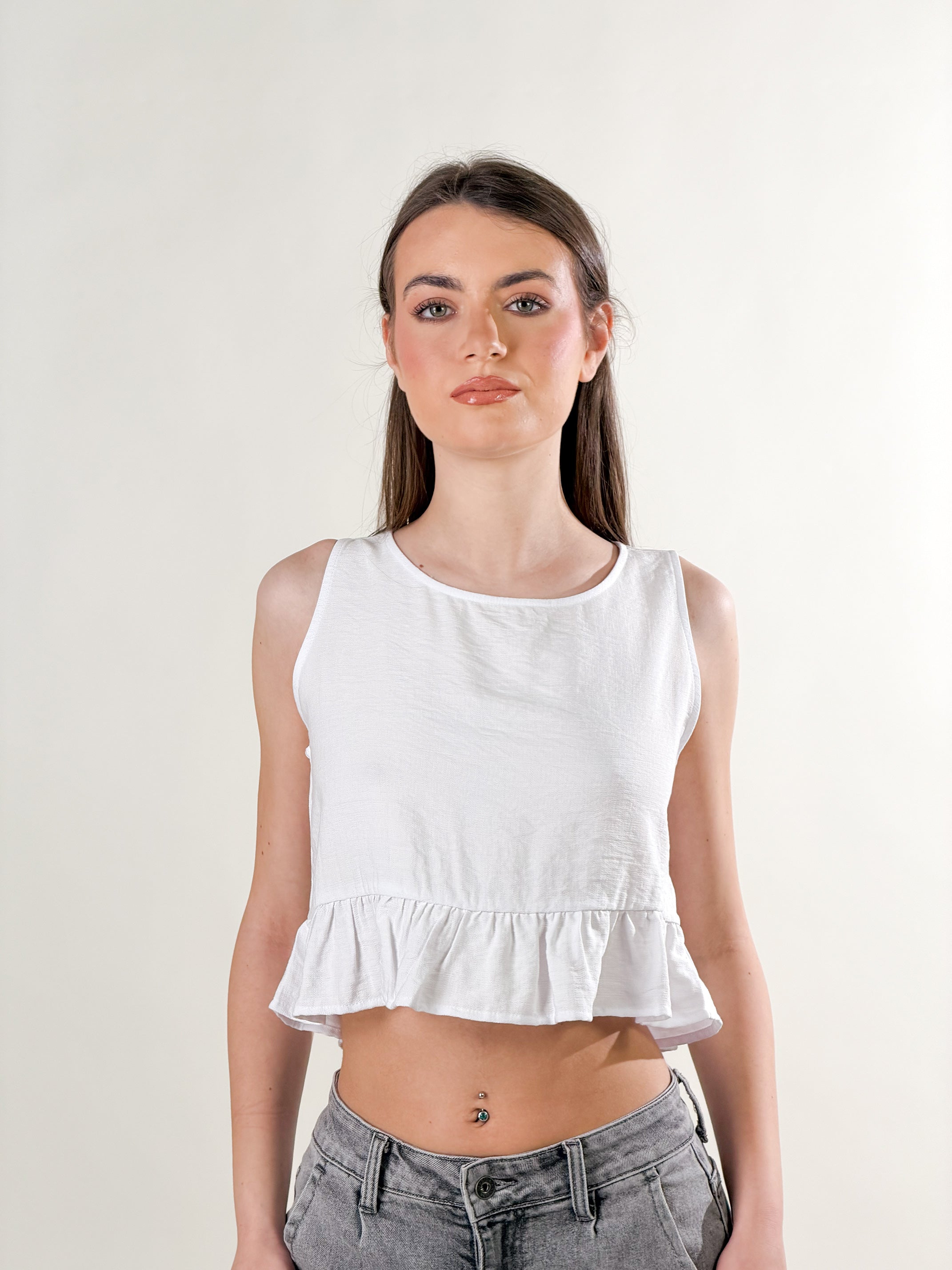 Top Iconica|Colore:Bianco