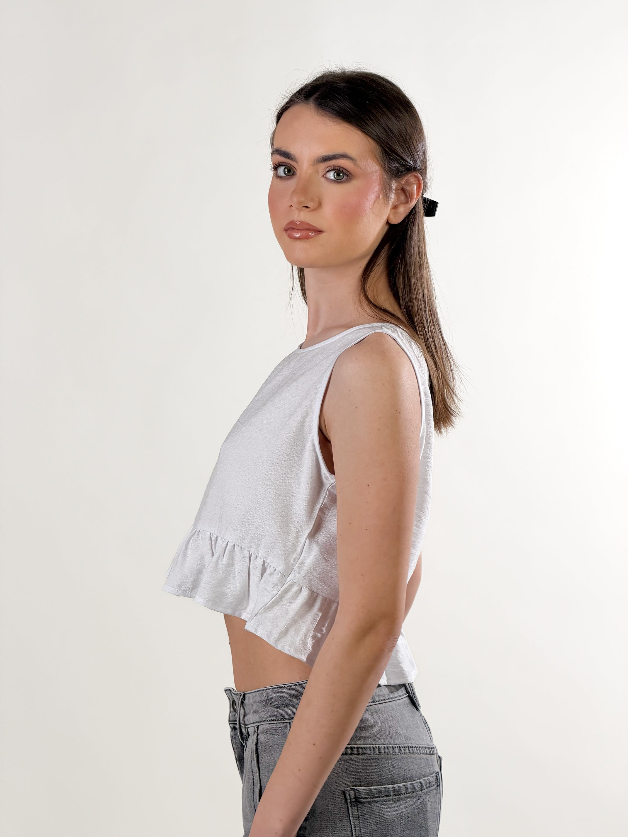 Top Iconica|Colore:Bianco