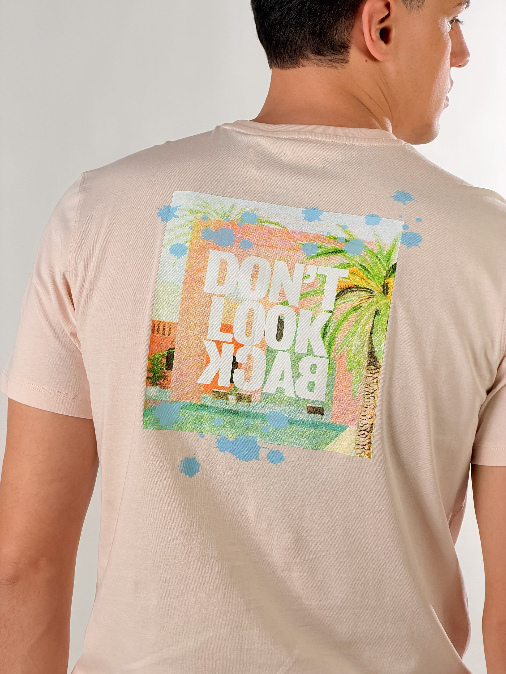 T shirt Don't Look Back  regular fit|Colore:Rosa