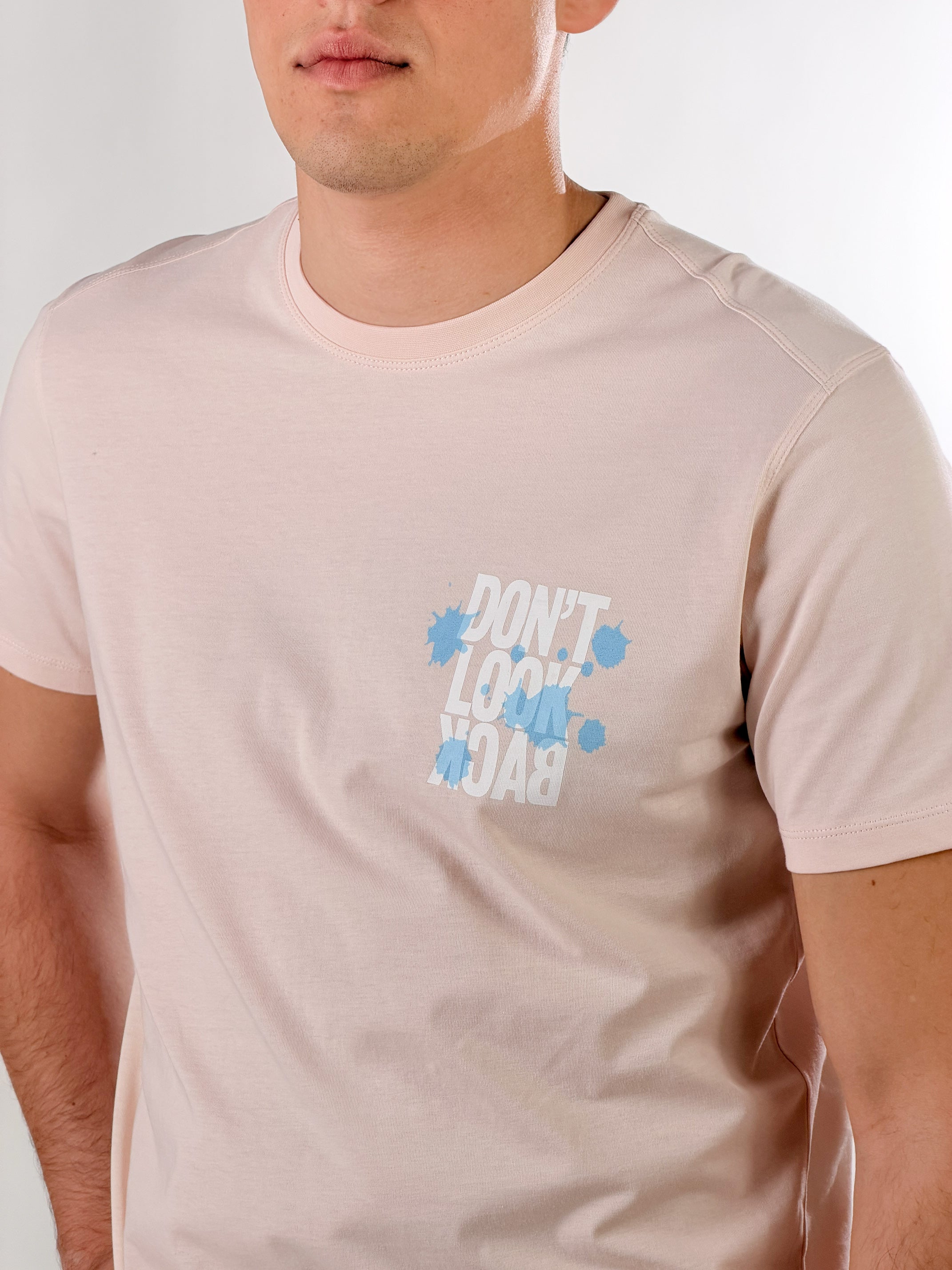 T shirt Don't Look Back  regular fit|Colore:Rosa
