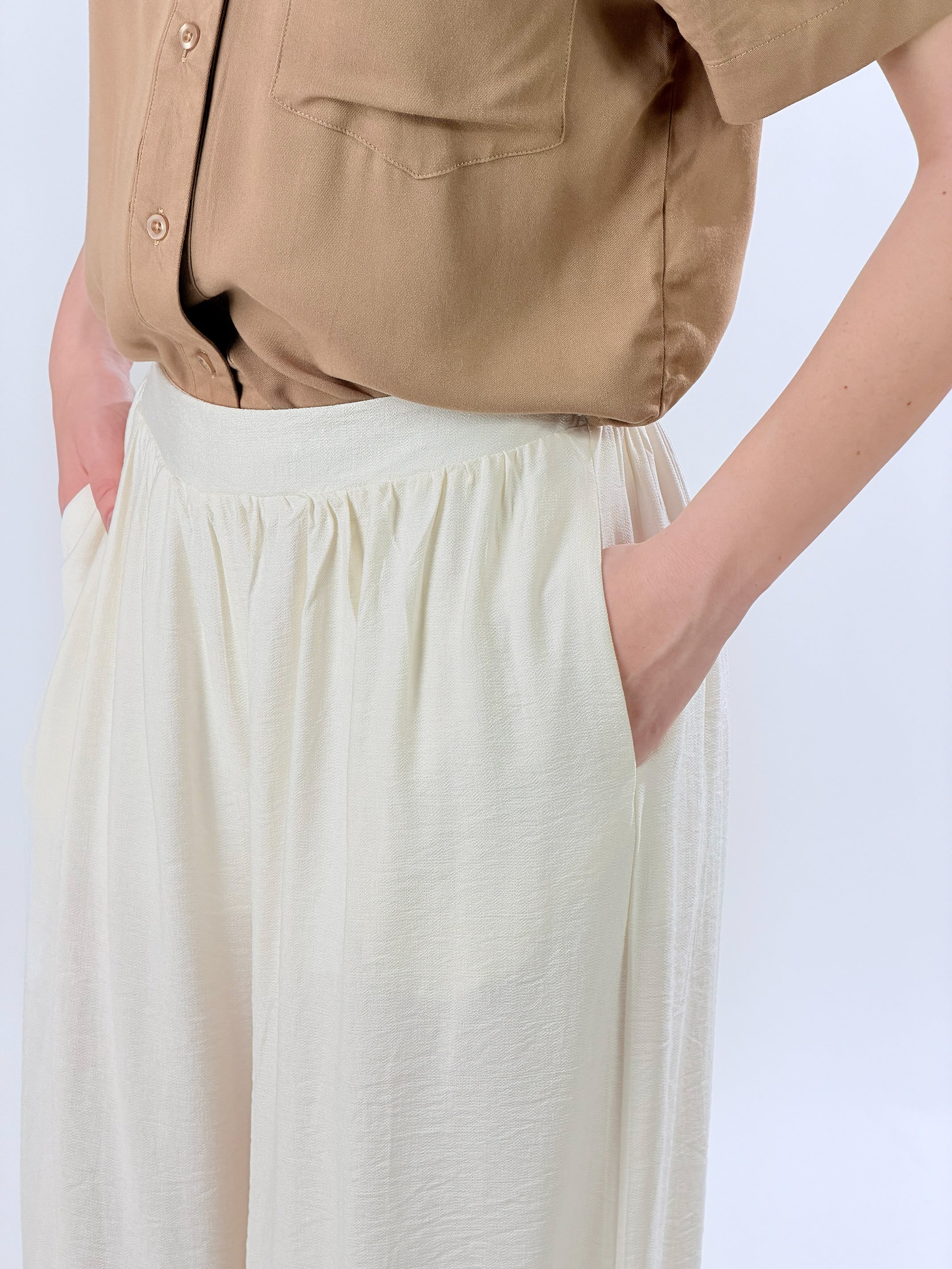 Pantalone Harem Ballon|Colore:Bianco