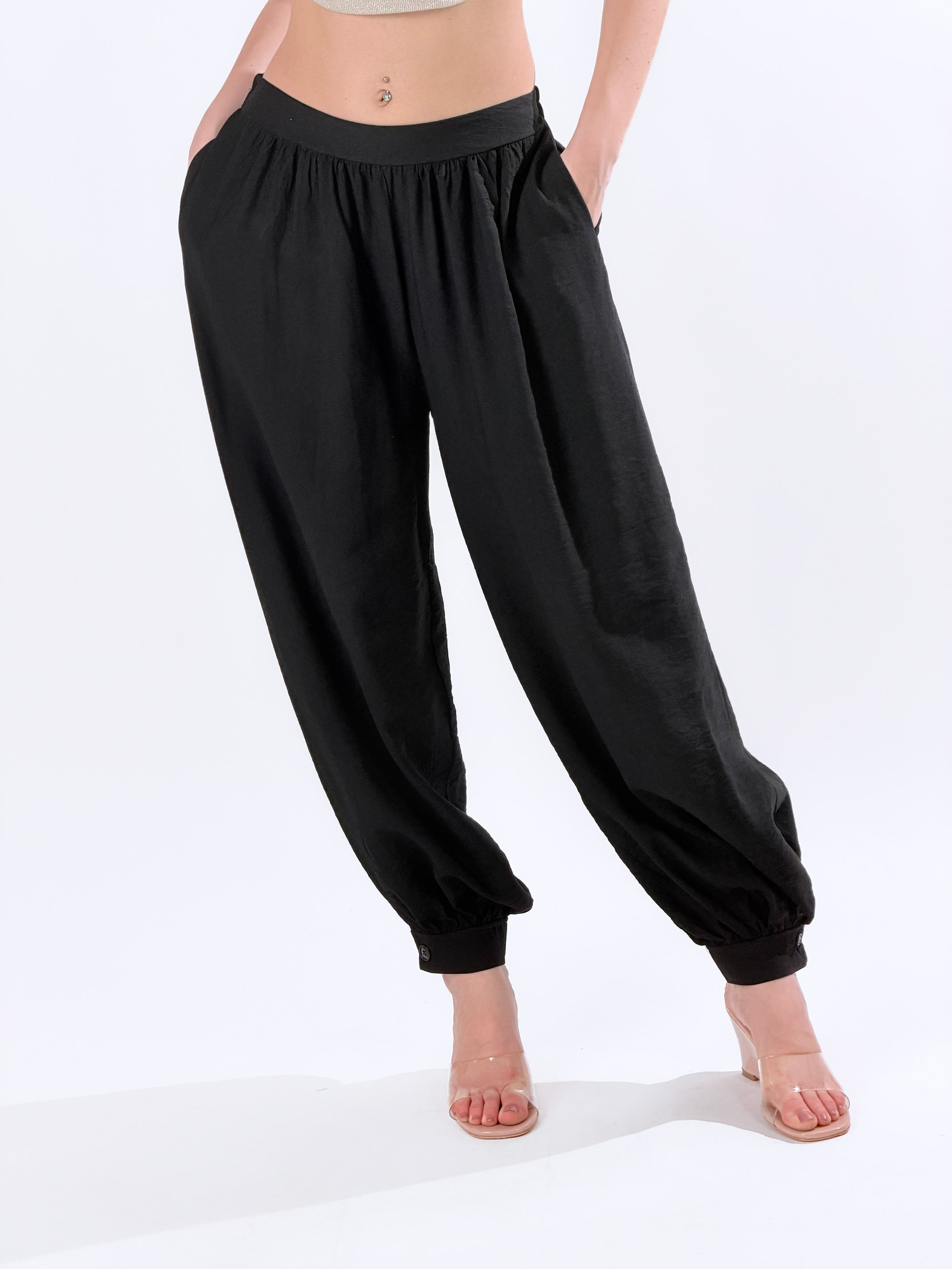 Pantalone Harem Ballon|Colore:Nero