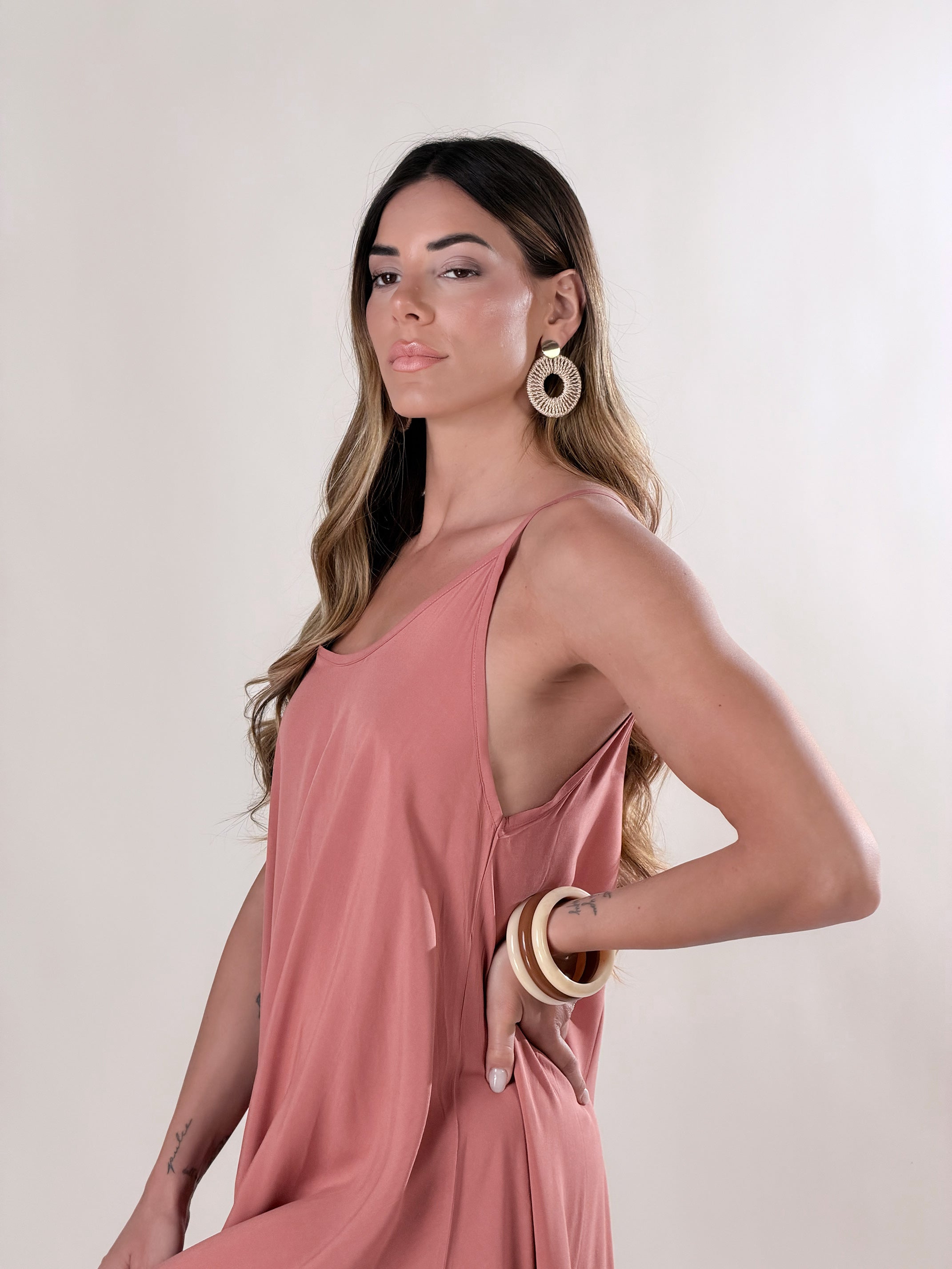 Vestito Salina|Colore:Terracotta