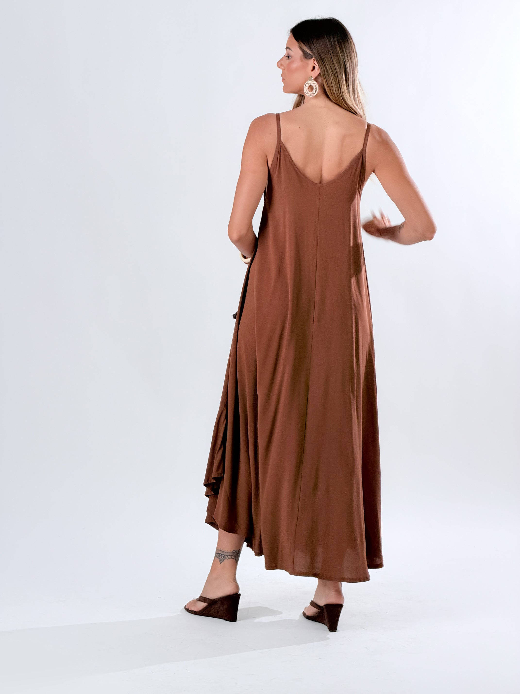 Vestito Salina|Colore:Nocciola