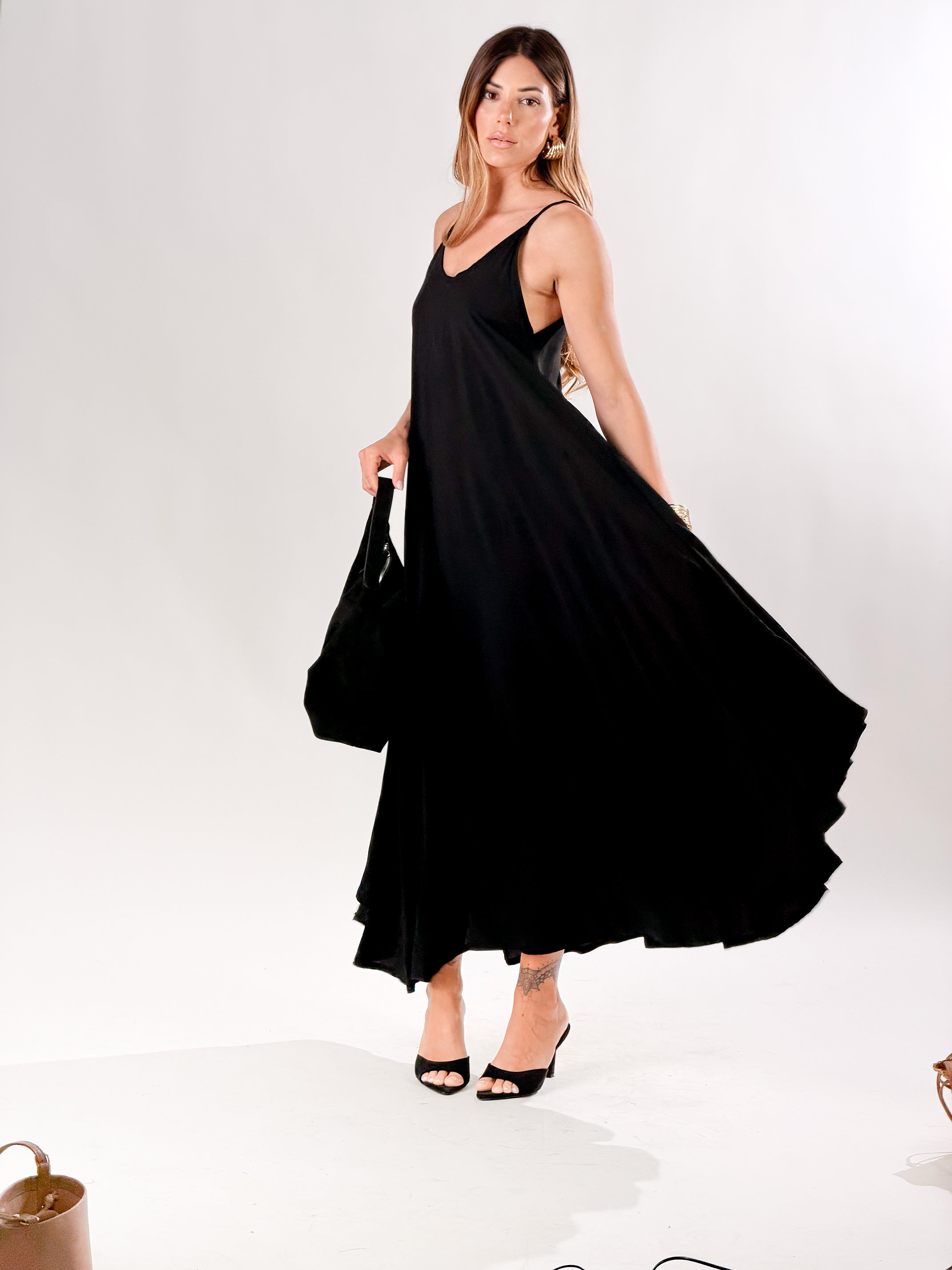 Vestito Salina|Colore:Nero