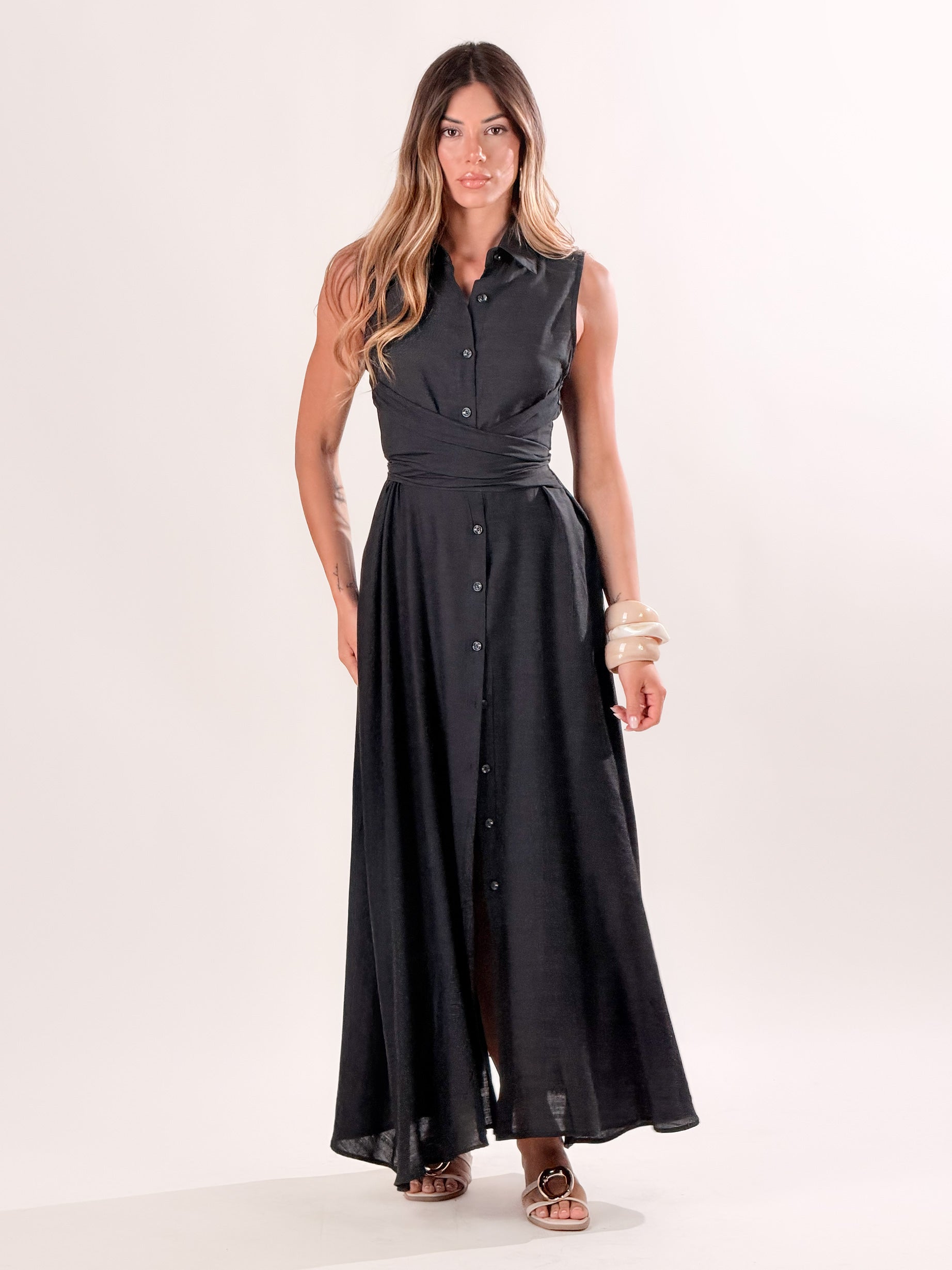 Vestito Sharon|Colore:Nero