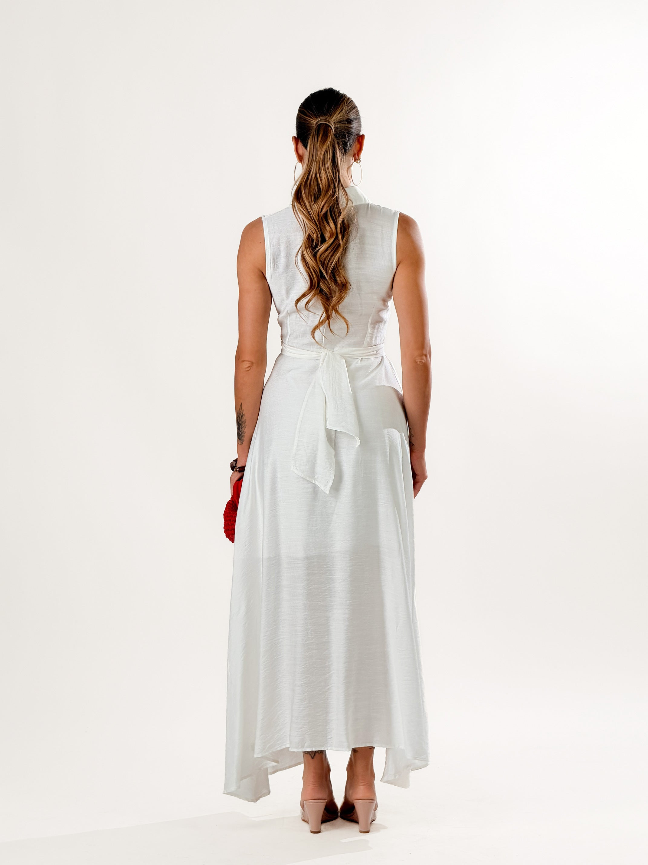Vestito Sharon|Colore:Bianco