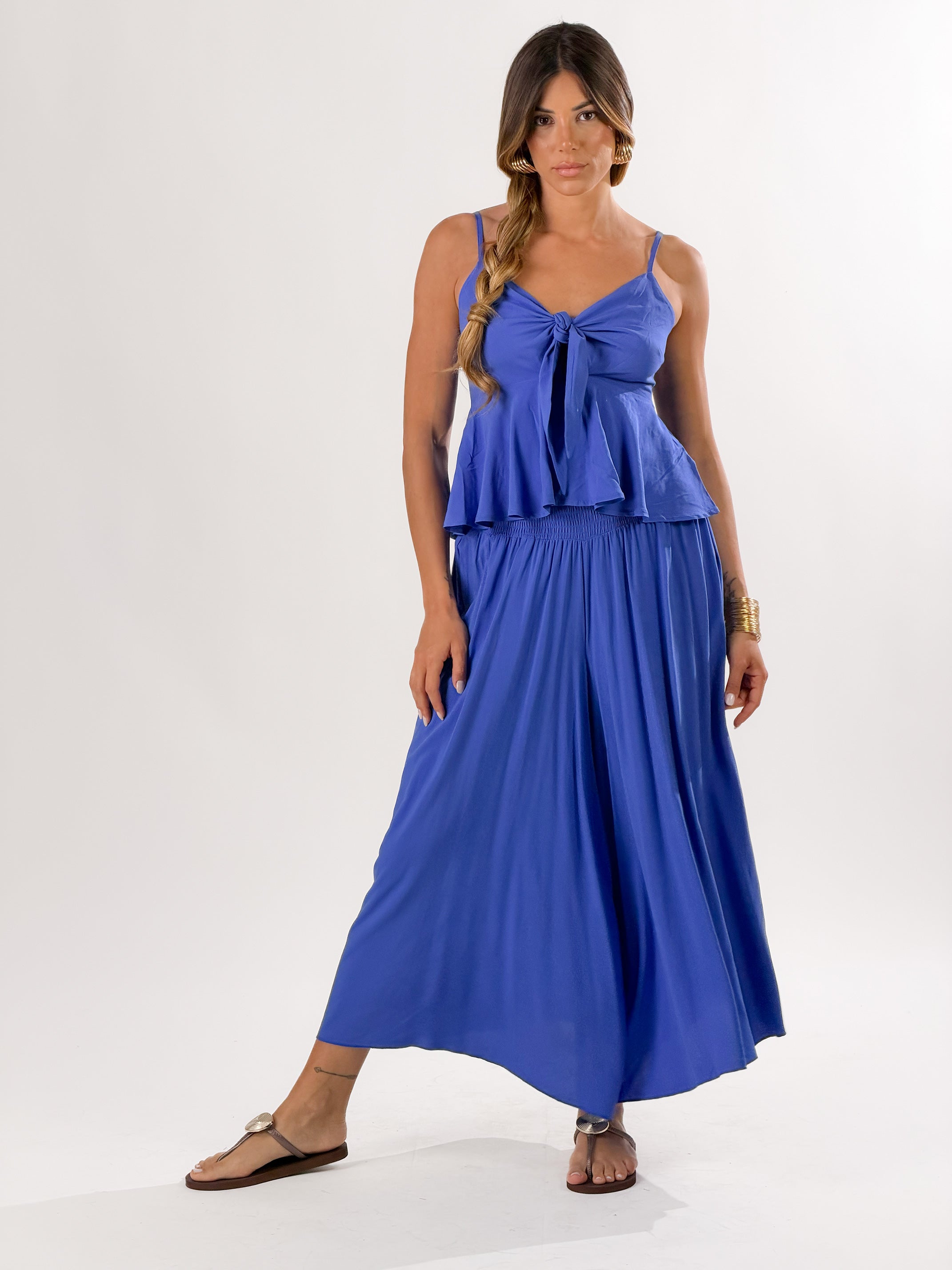Pantagonna Harem|Colore:Blu royal