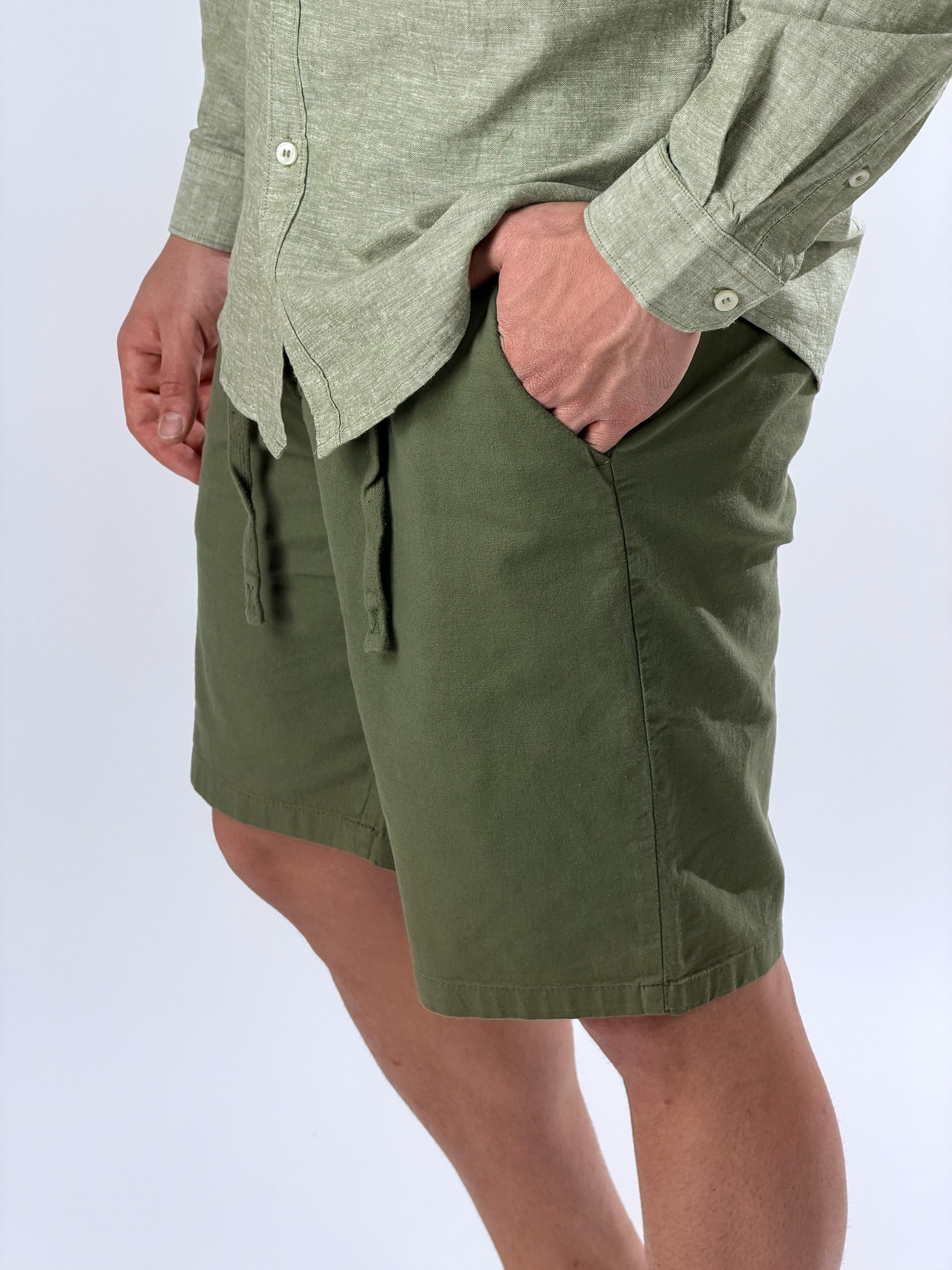 Bermuda Safari|Colore:Verde militare