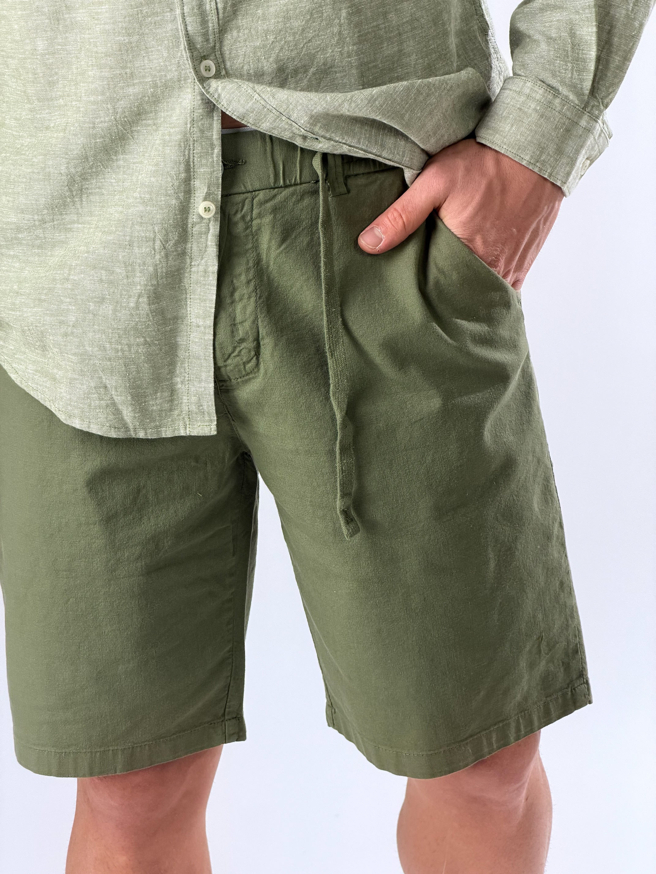Bermuda Safari|Colore:Verde militare