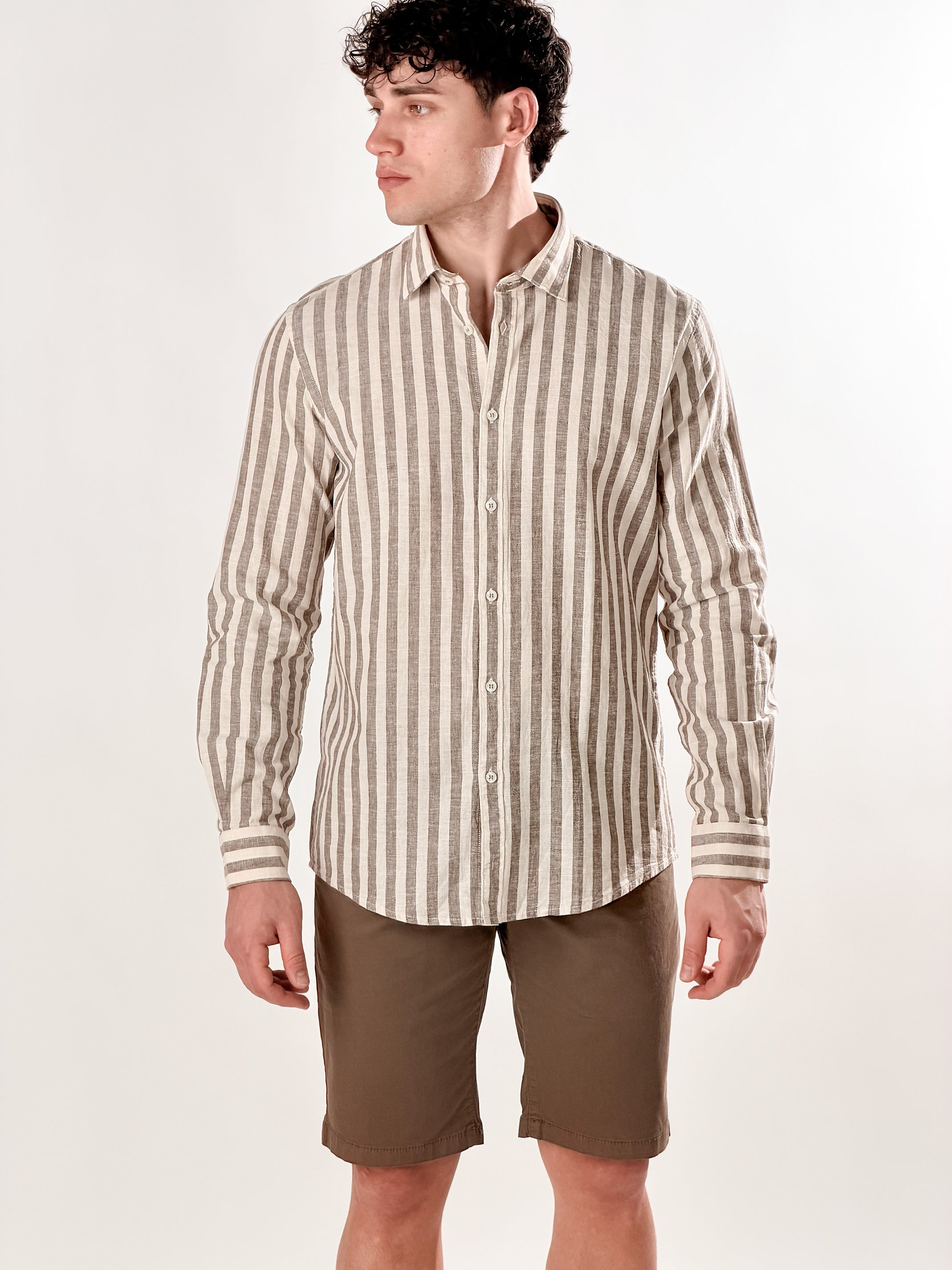 Bermdua Chino regular fit|Colore:Caffe