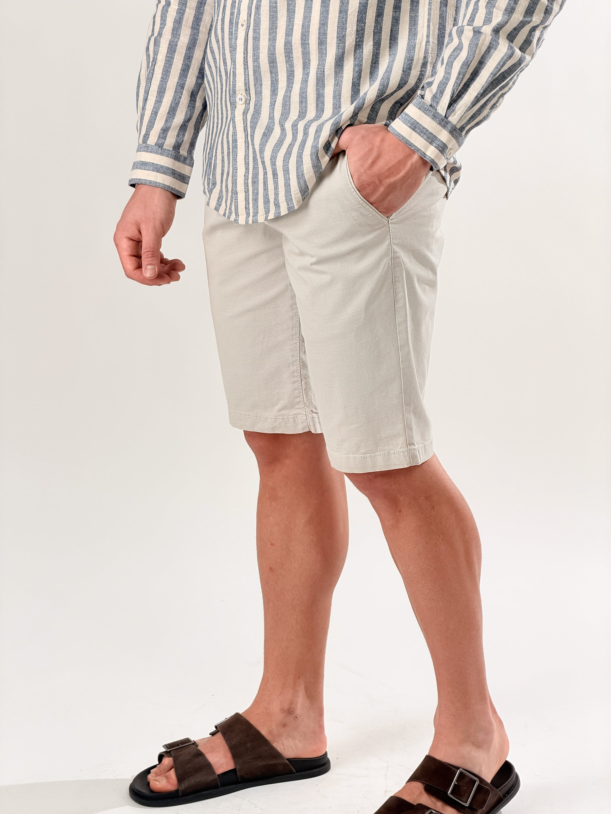 Bermdua Chino regular fit|Colore:Crema