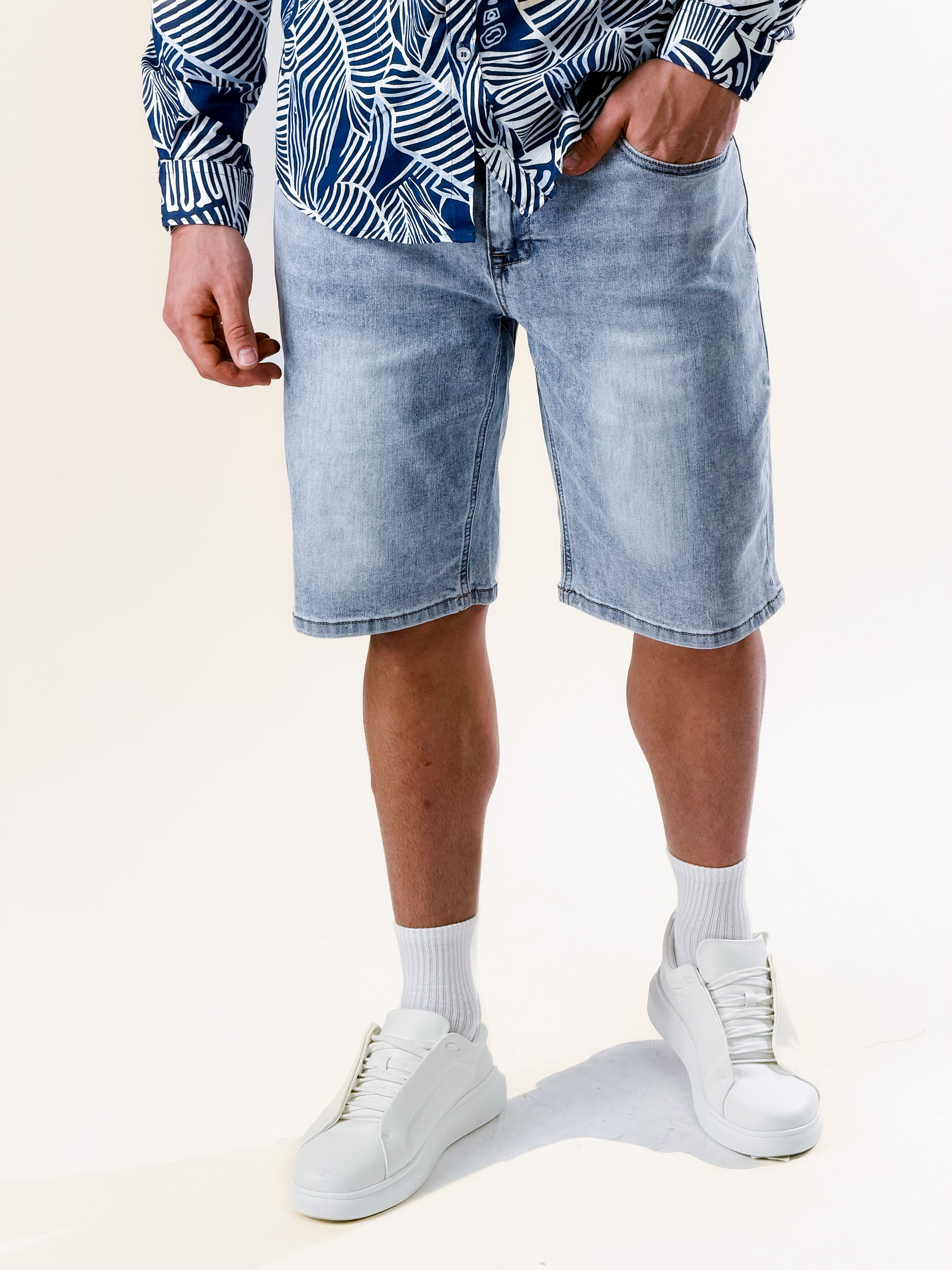 Bermuda Jeans Soho|Colore:Jeans