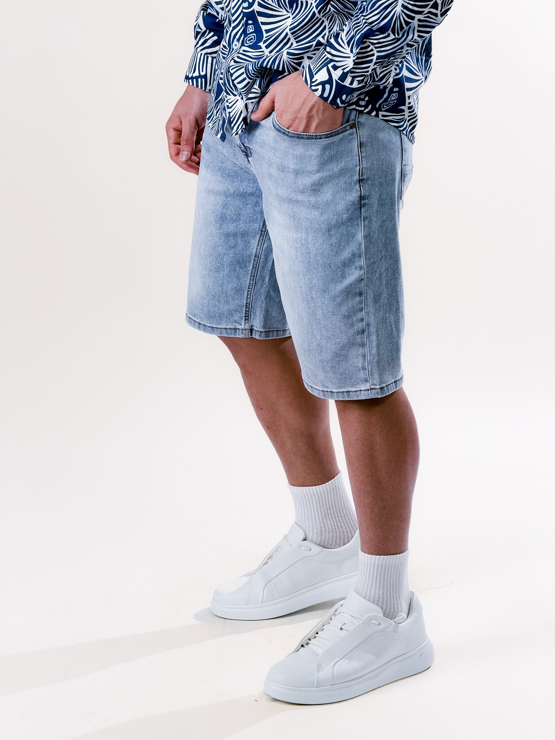 Bermuda Jeans Soho|Colore:Jeans