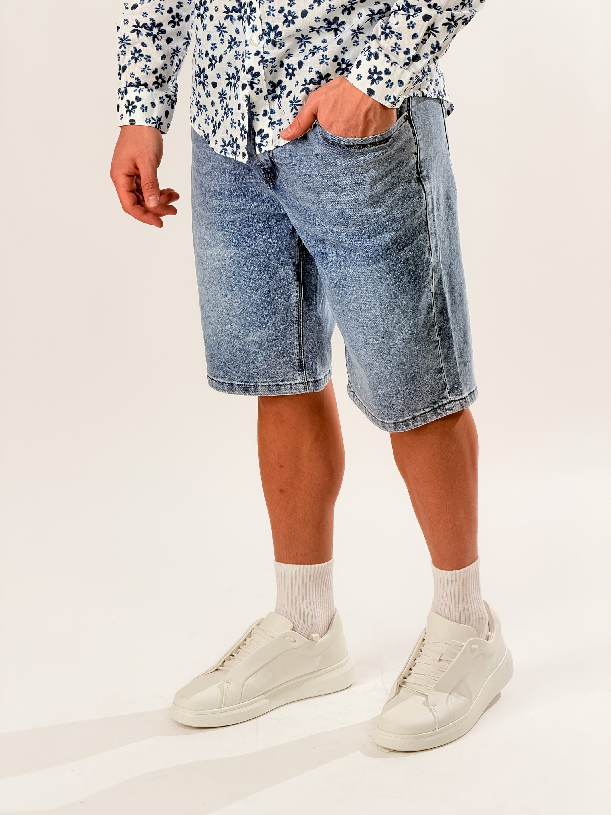 Bermdua Square|Colore:Jeans