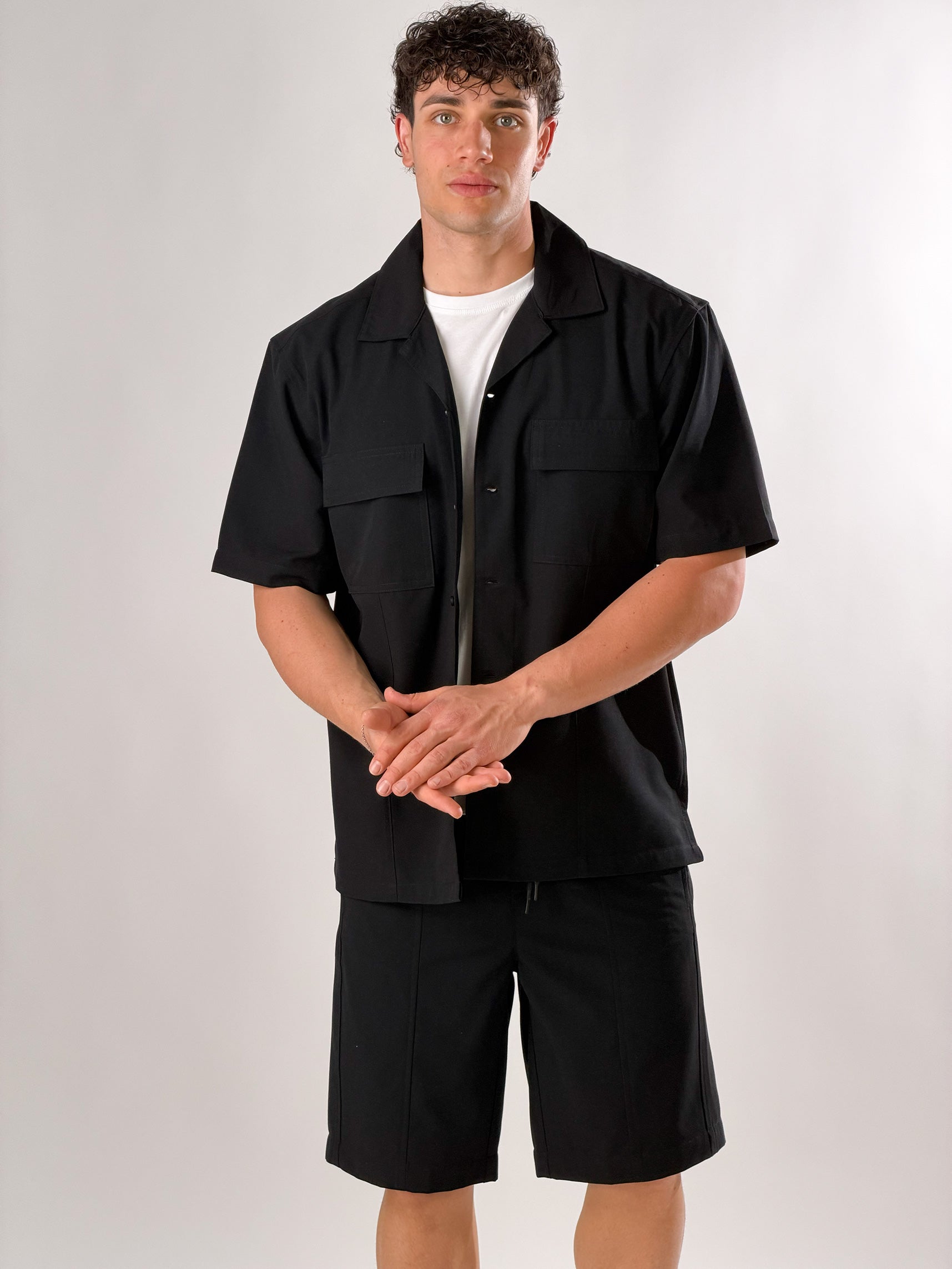 Coordinato Biker|Colore:Nero