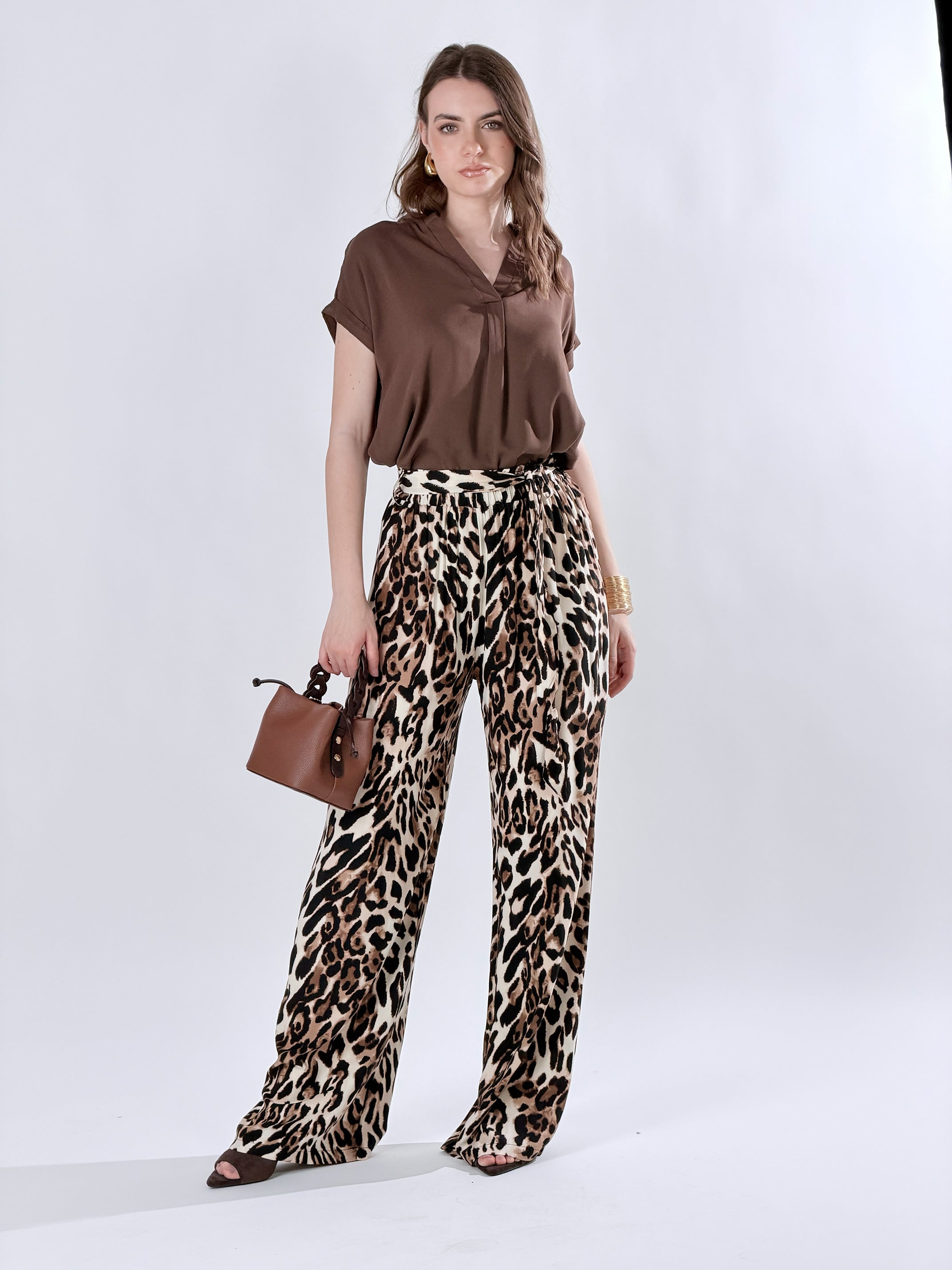 Blusa Camy |Colore:Tabacco