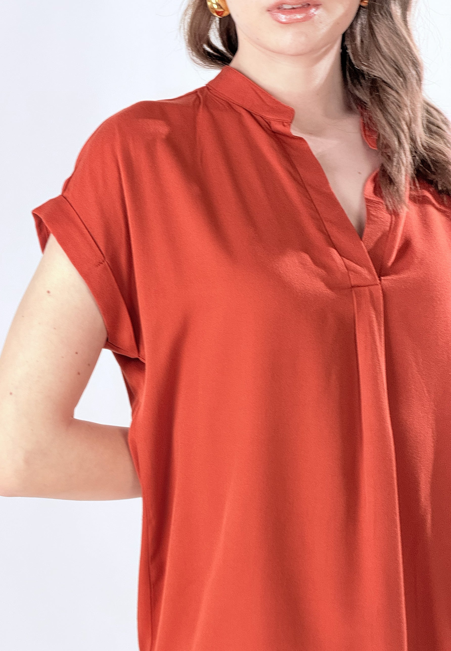 Blusa Camy |Colore:Ruggine
