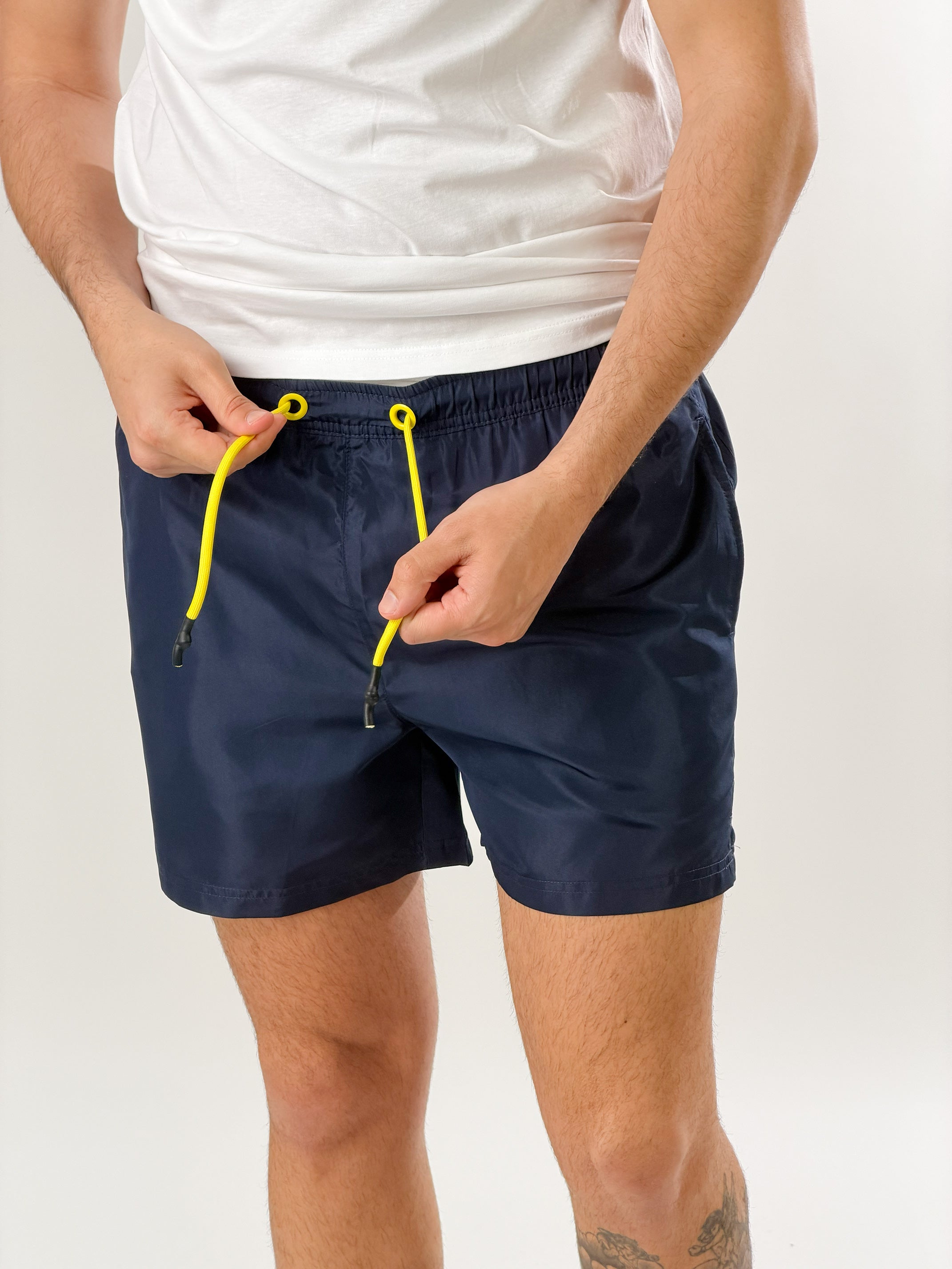 Costume Boxer neon|Colore:Blu